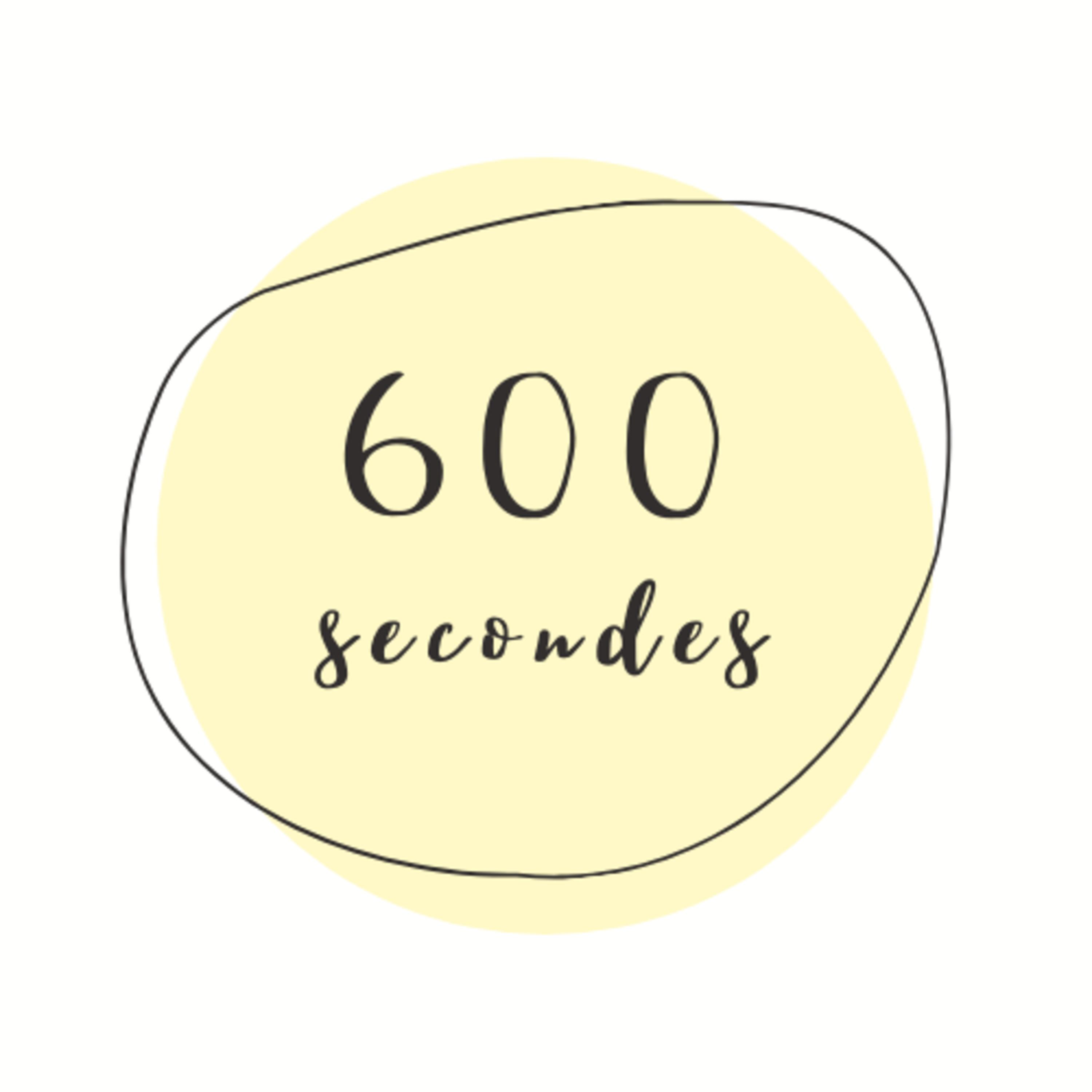 600 secondes