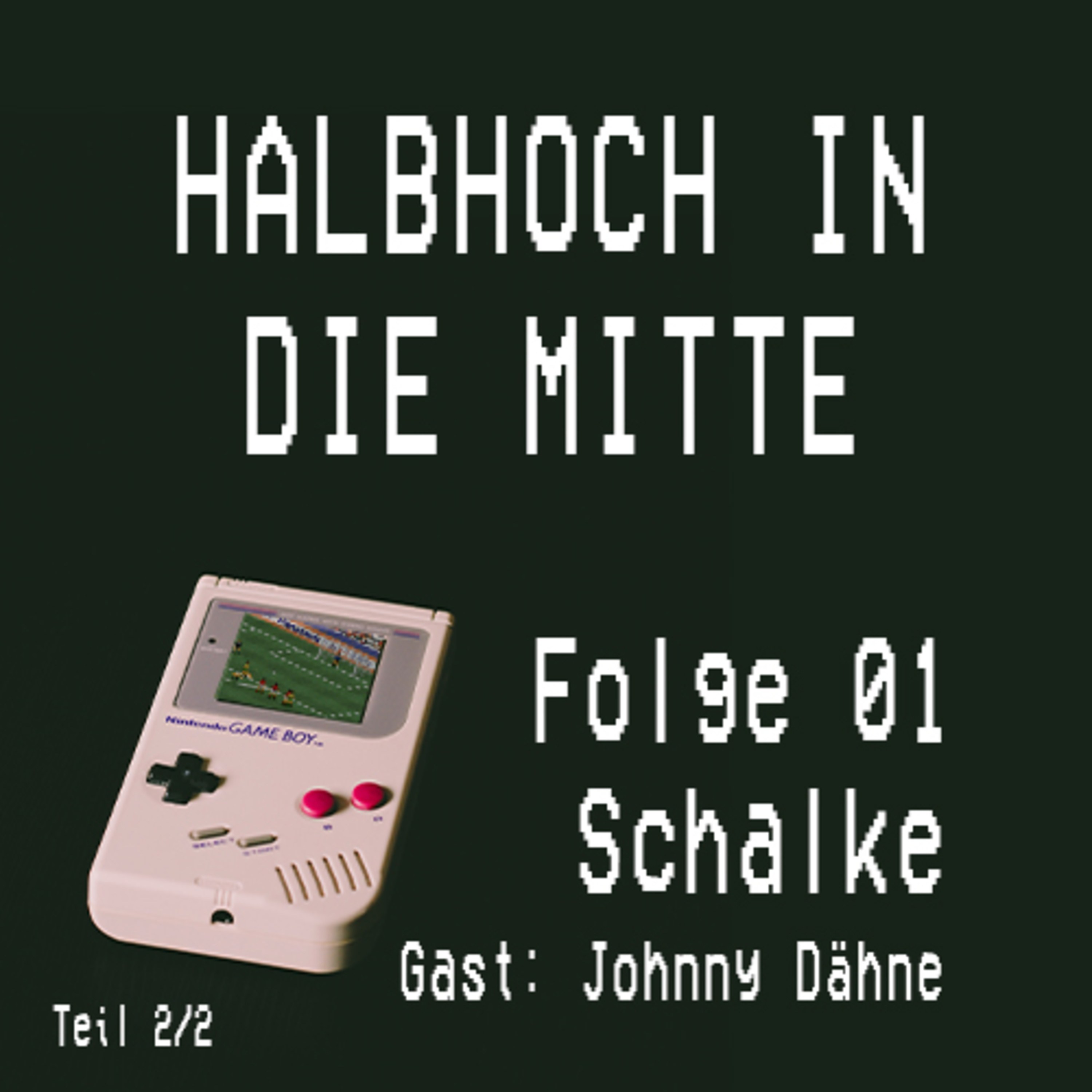 Halbhoch in die Mitte