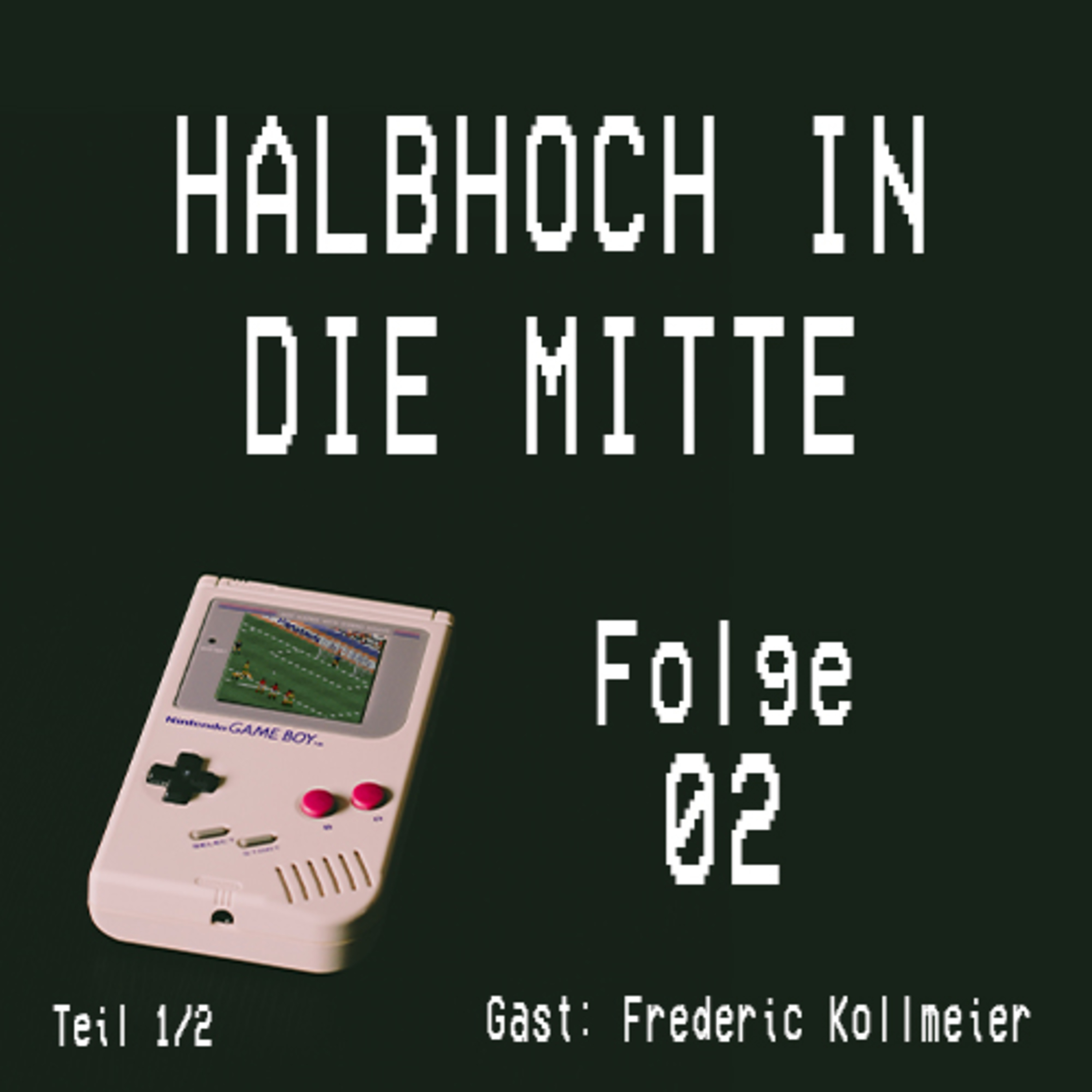 Halbhoch in die Mitte