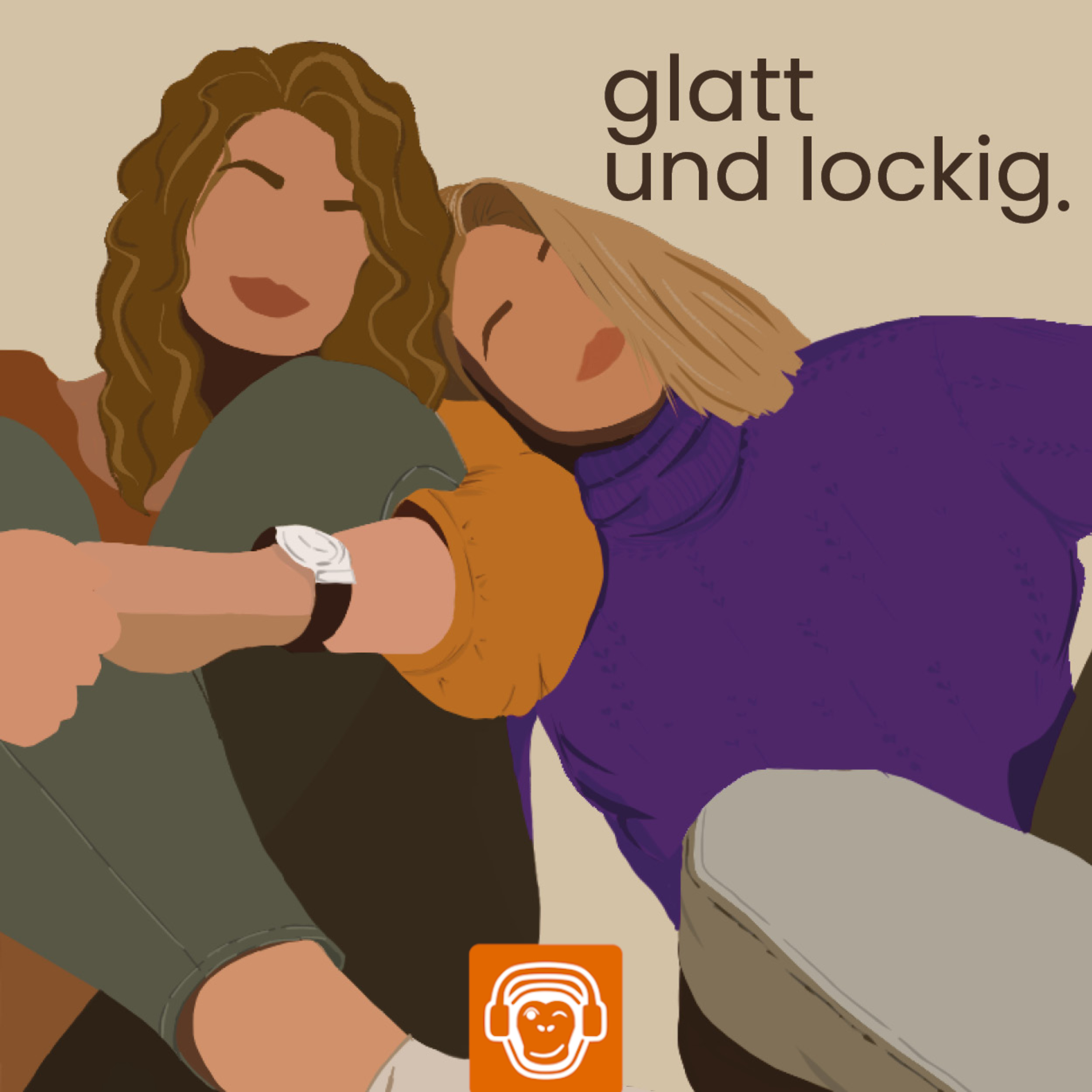 Glatt und Lockig