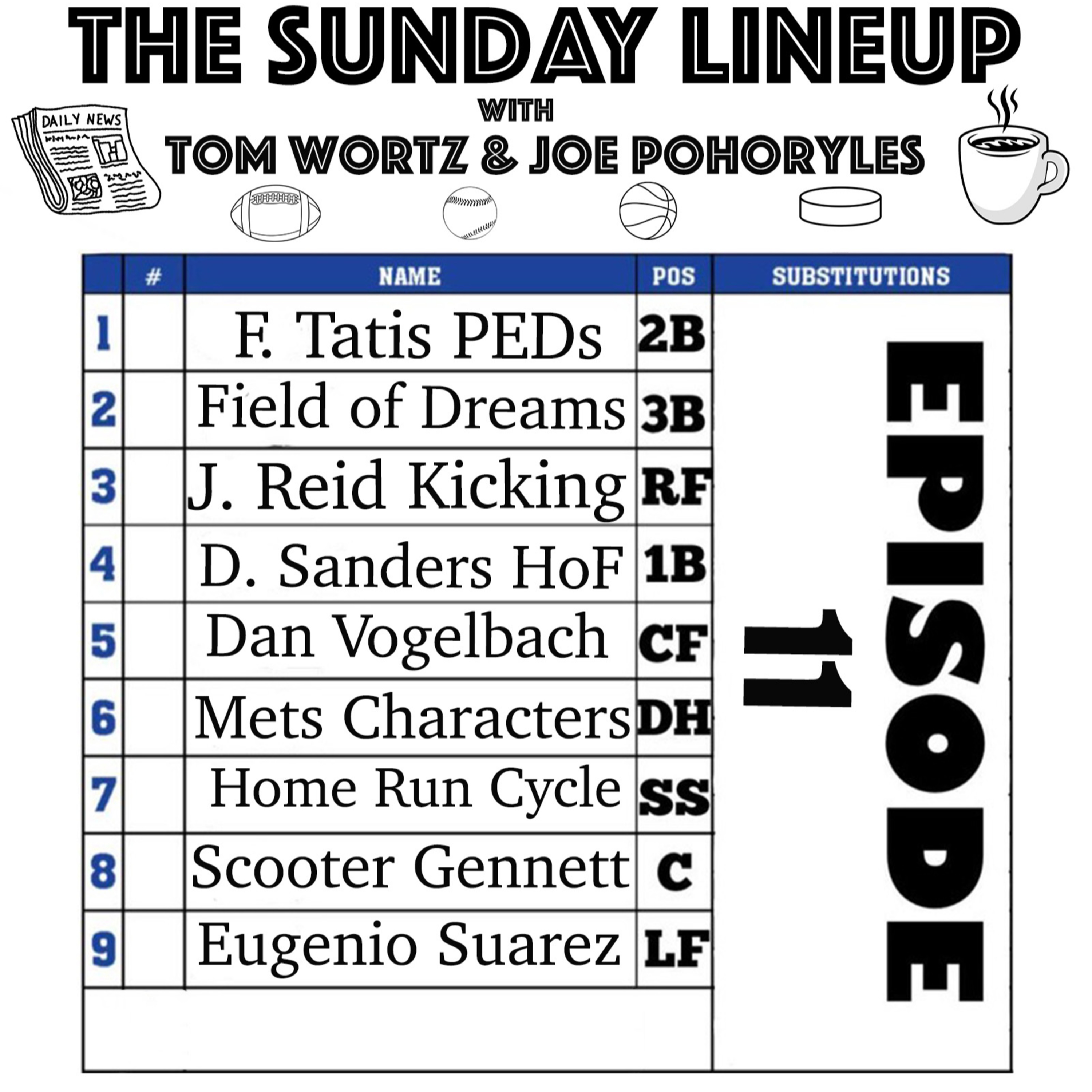 The Sunday Lineup with Tom Wortz & Joe Pohoryles