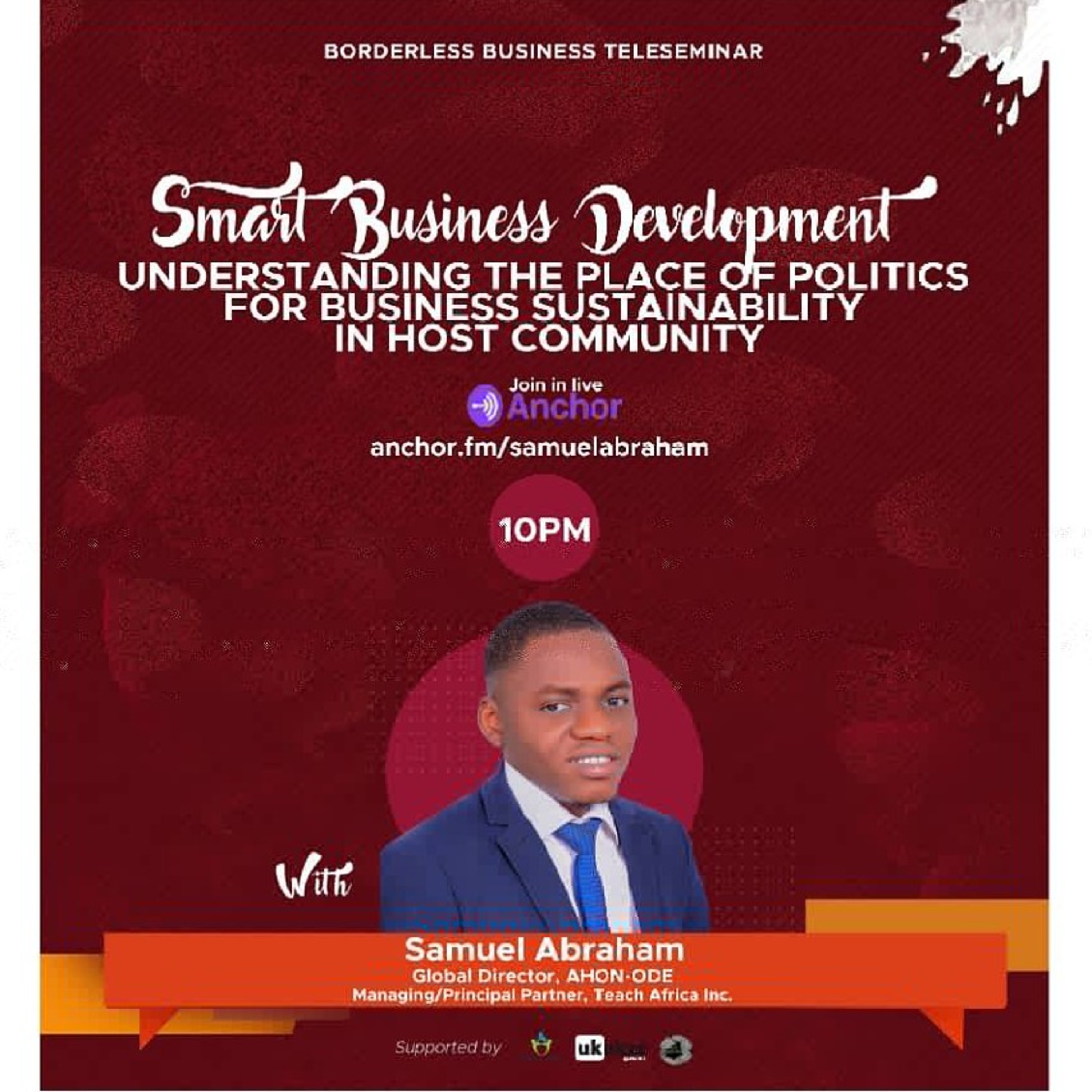 Smart Business Development w/ Samuel Abraham  episode artwork