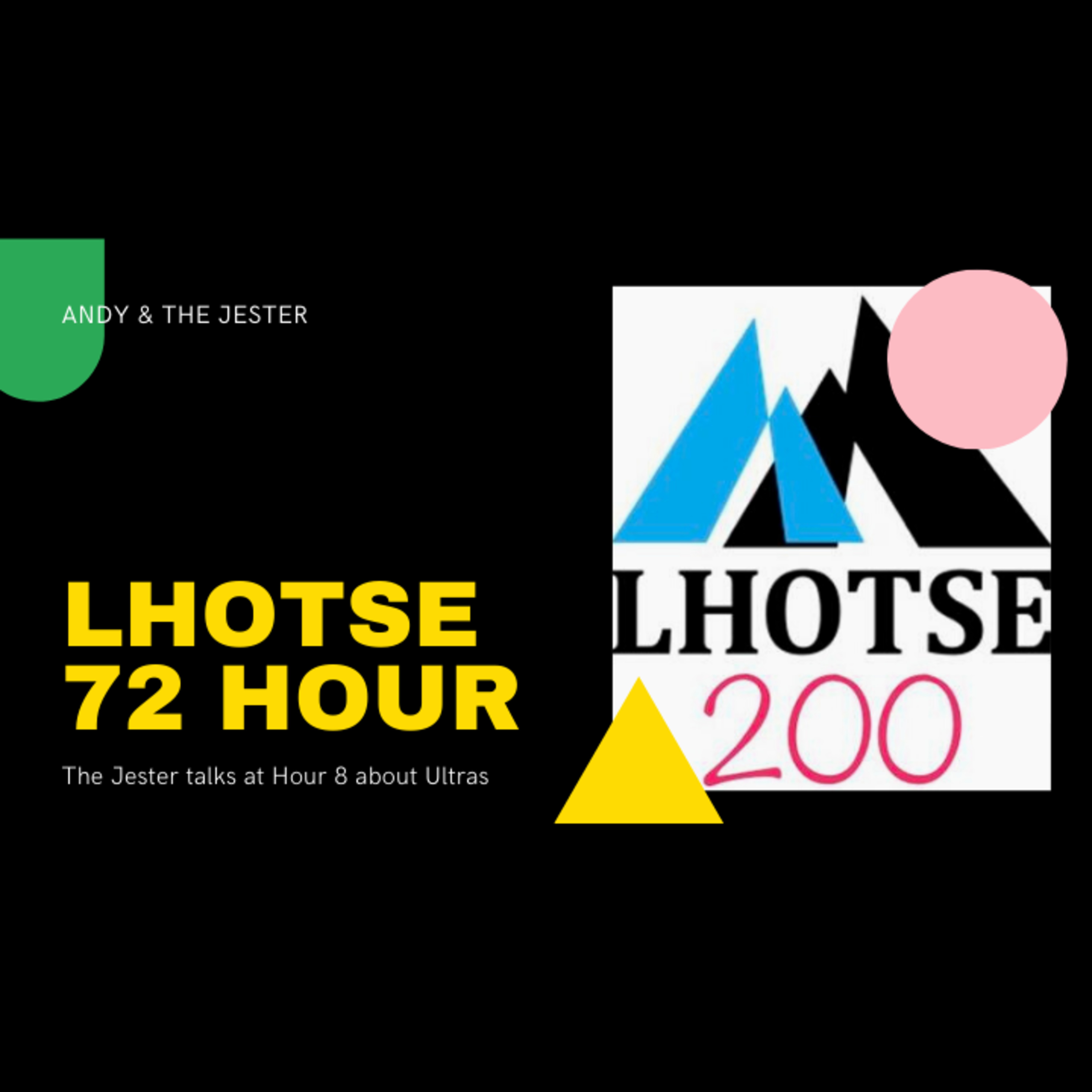 623. Andy and The Jester at Hour 8 of the Lhotse 72 Hour about the race and upcoming races episode artwork