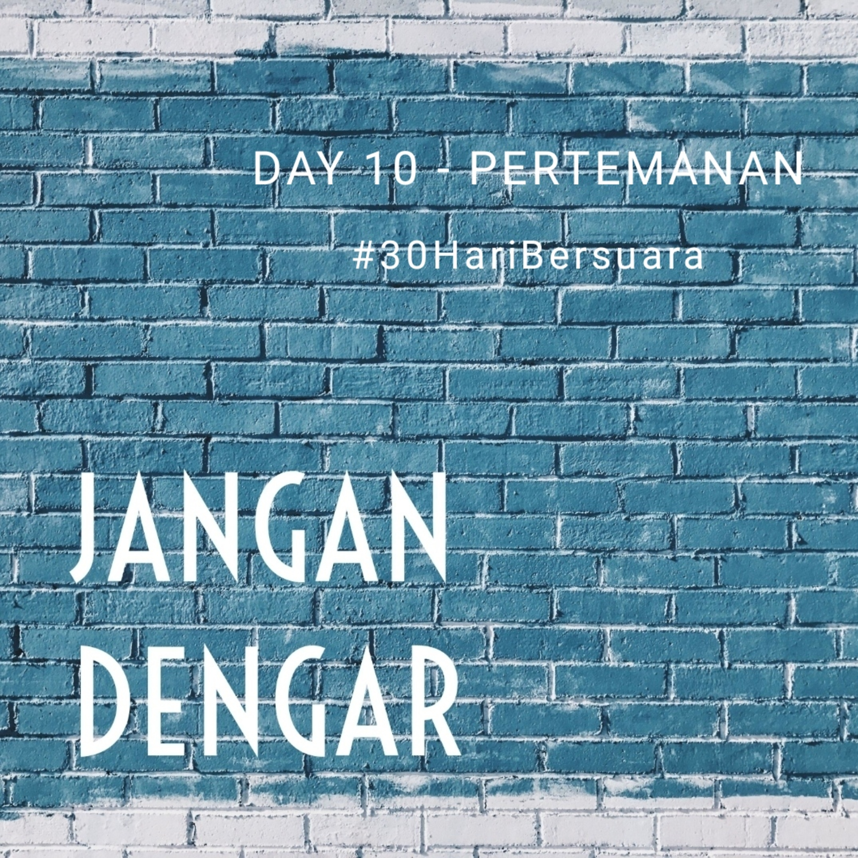 JANGAN DENGAR