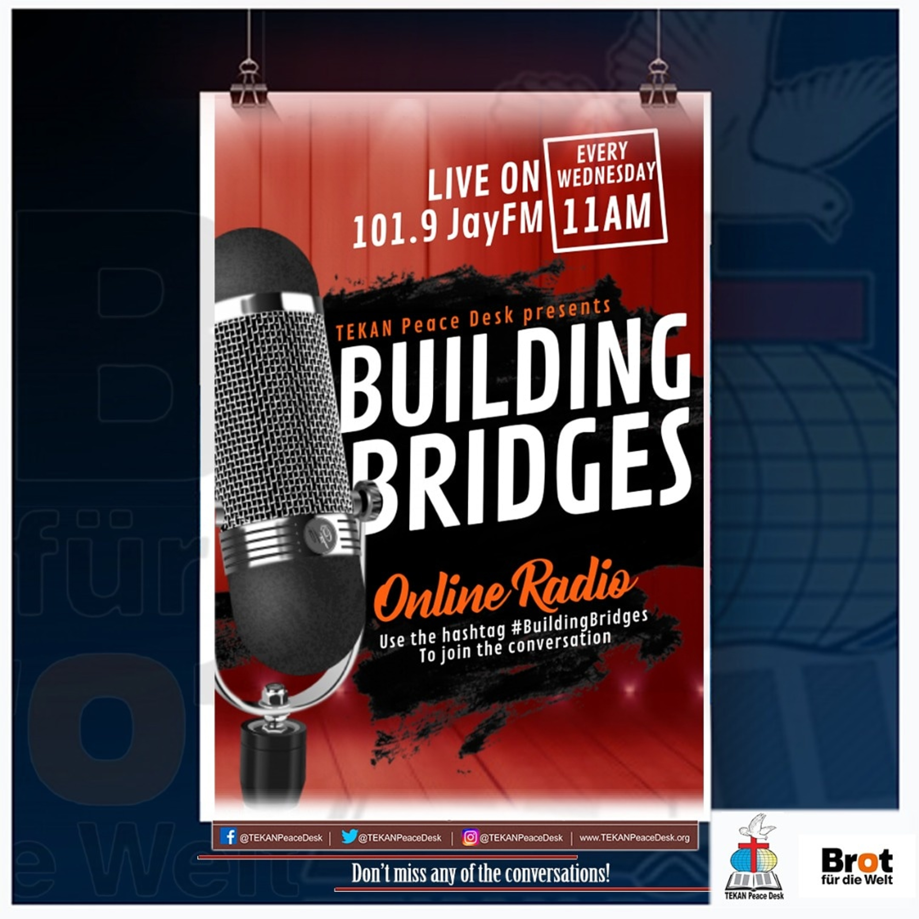 Building Bridges On JayFM 101.9