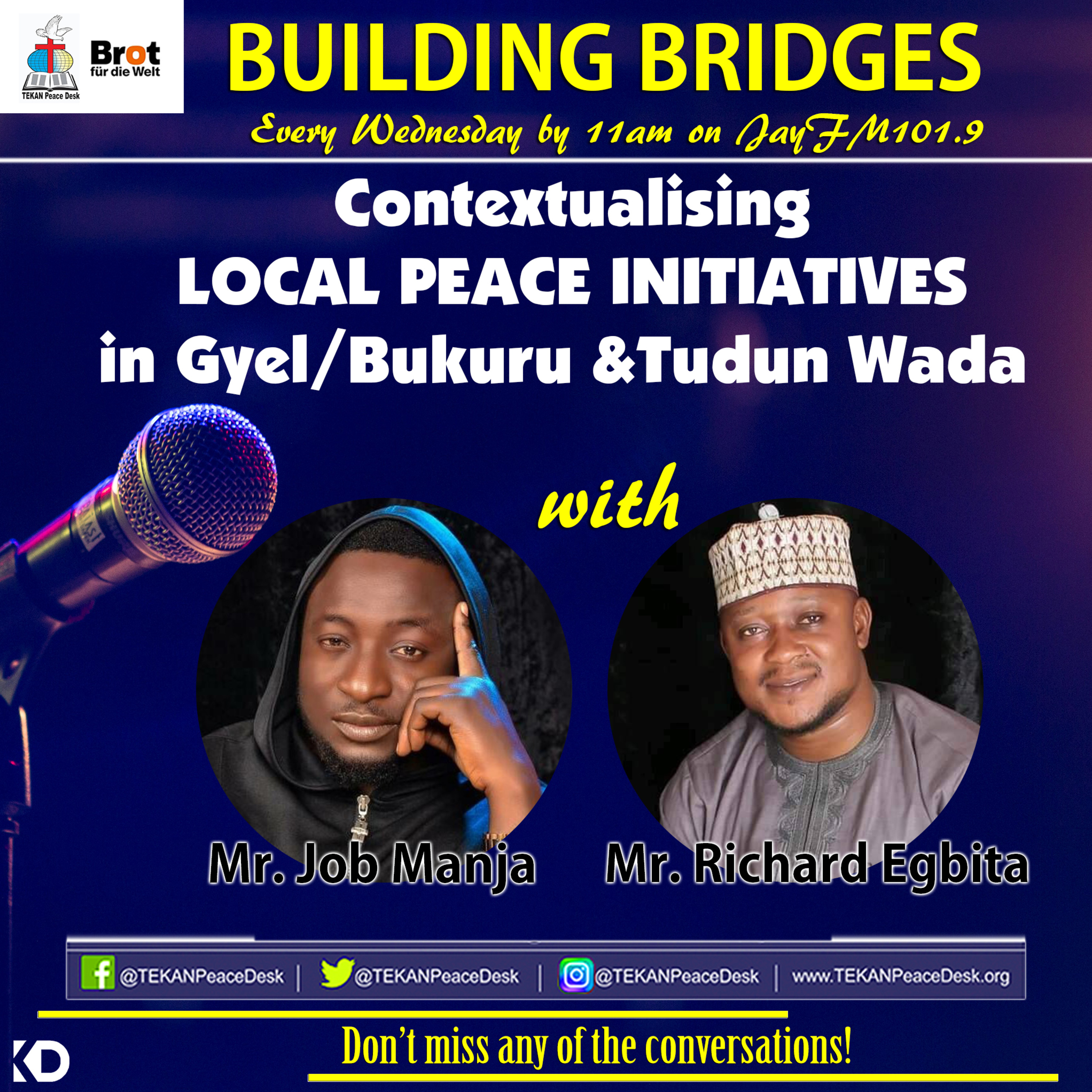 Building Bridges On JayFM 101.9