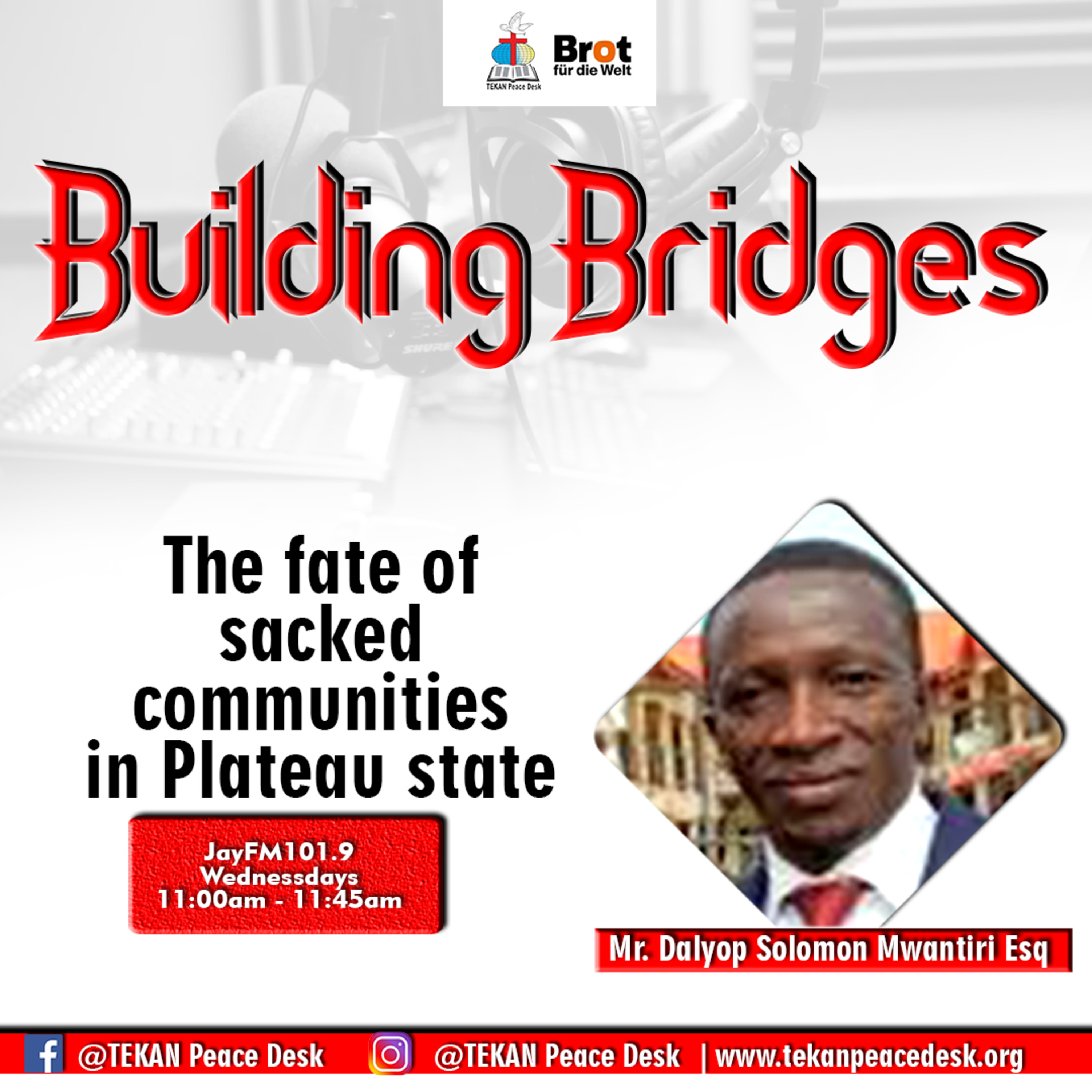 Building Bridges On JayFM 101.9