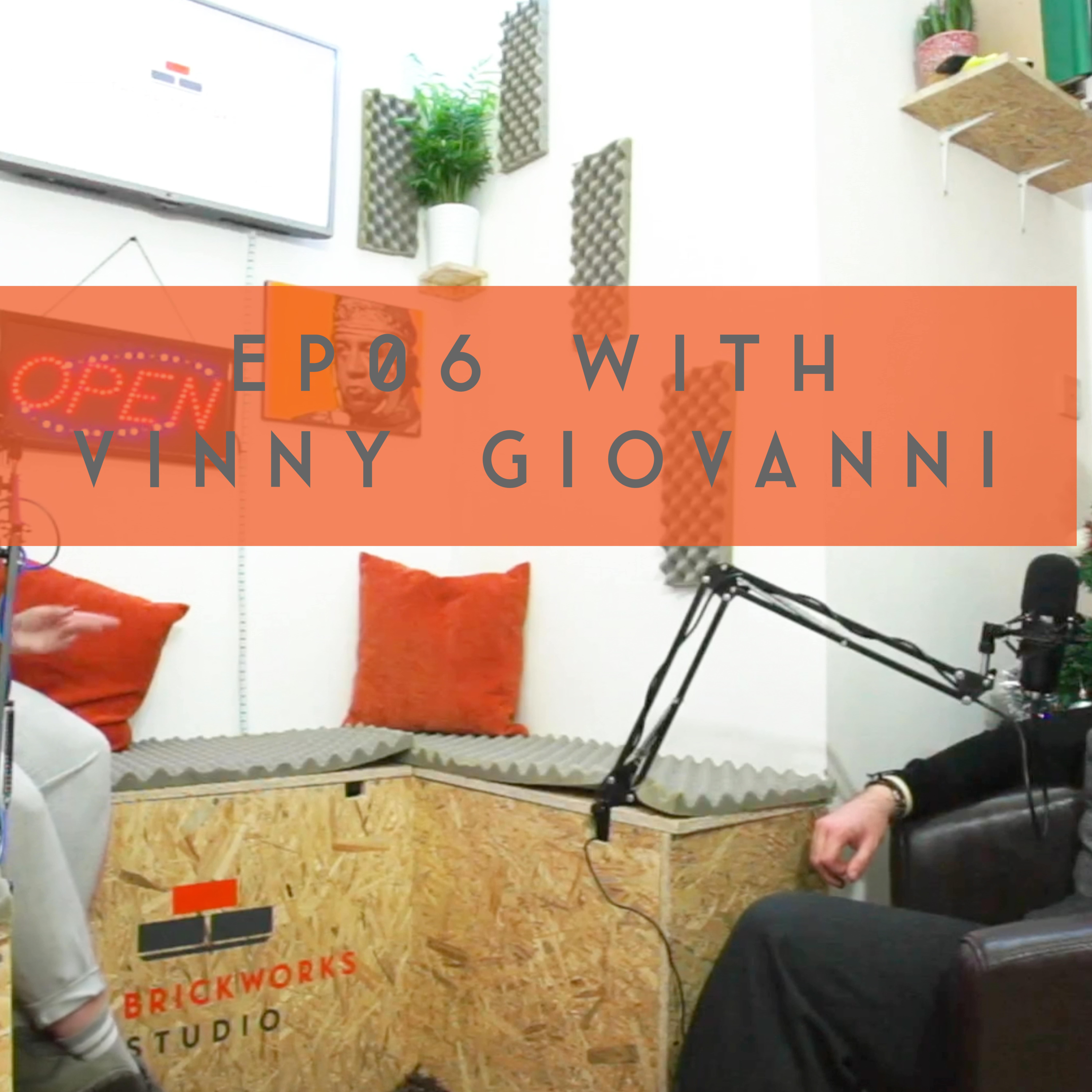 Episode six with Vinny Giovanni episode artwork