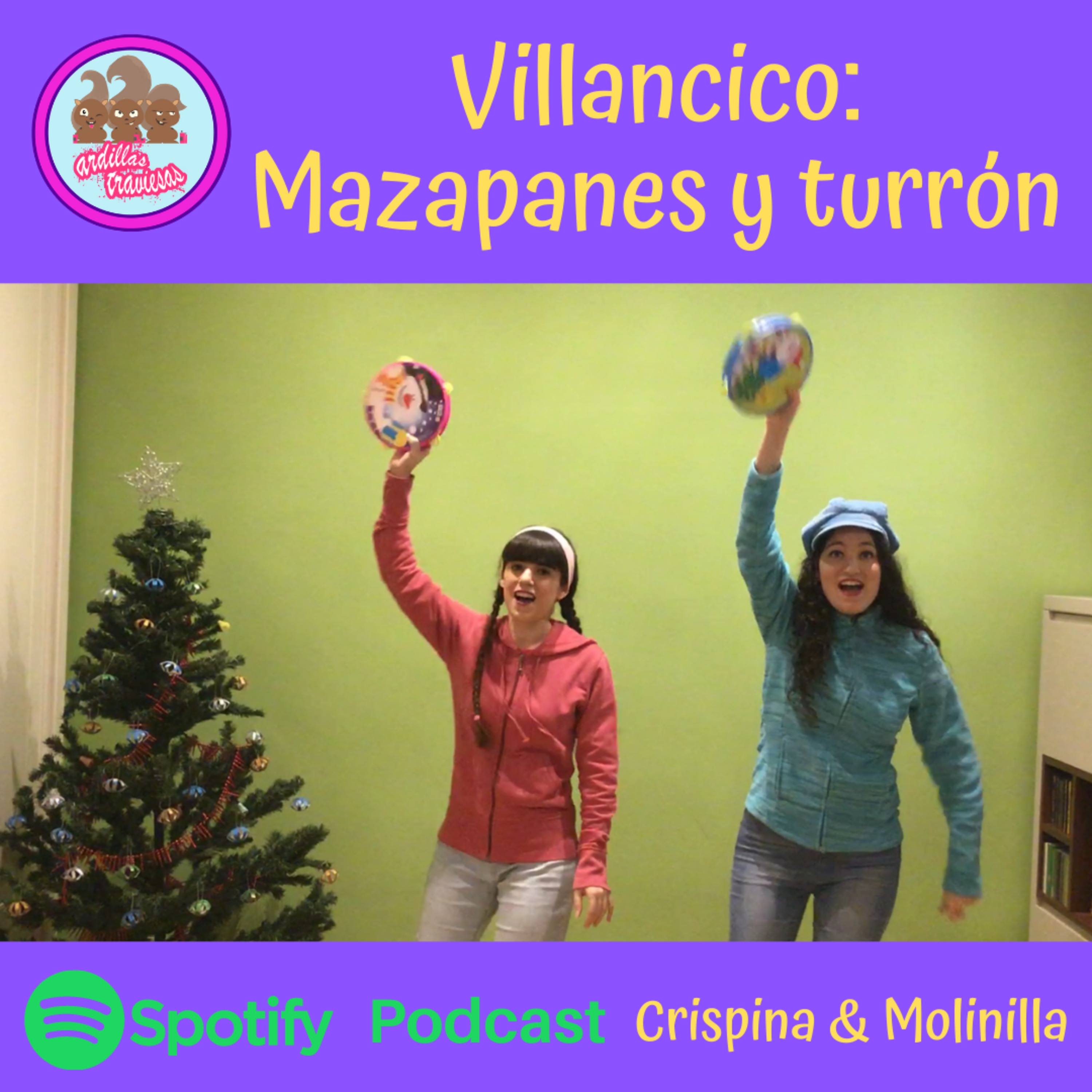 Crispina&Molinilla- Celebra la Navidad cantando un villancico nuevo. 