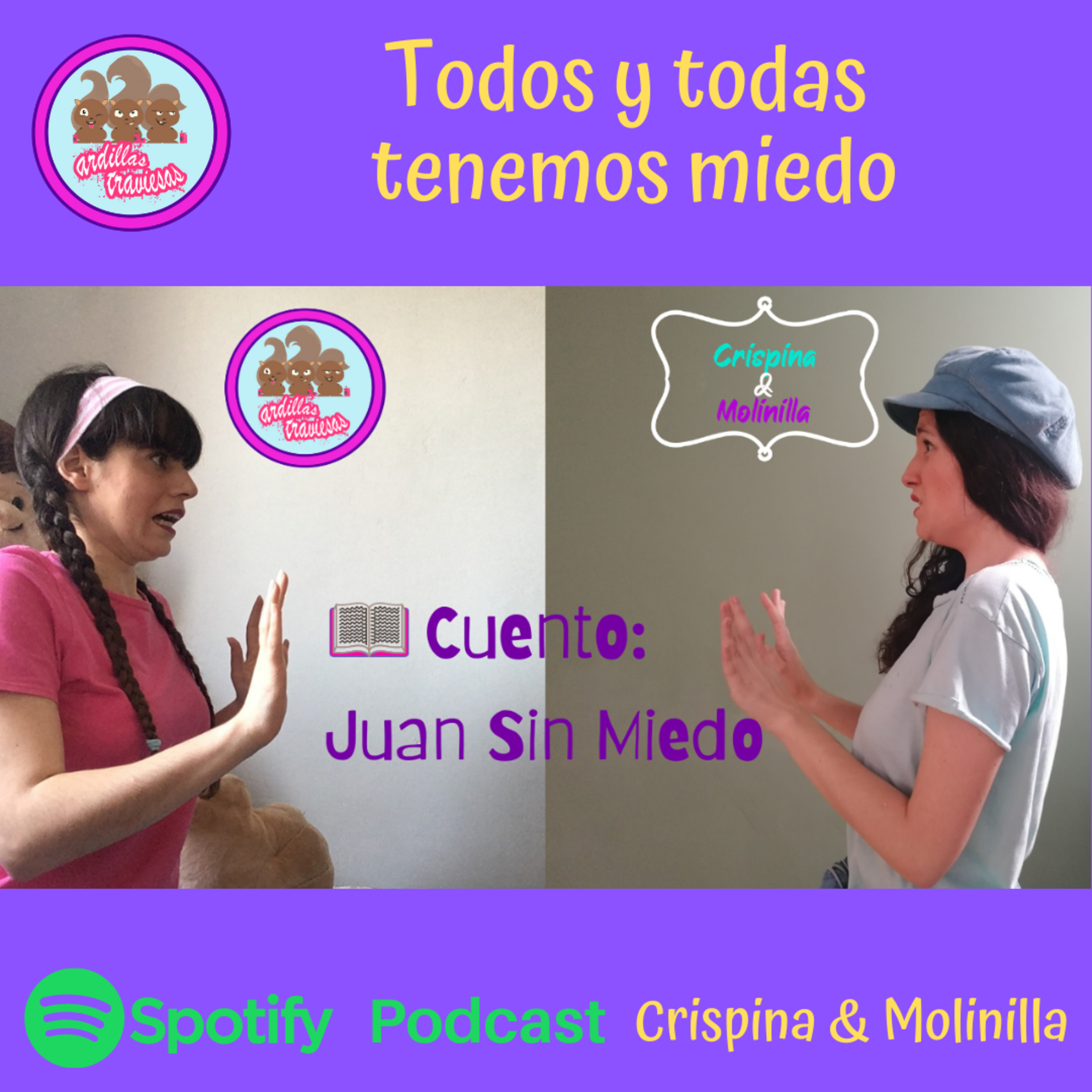 Crispina y Molinilla - Todos y todas tenemos miedo (Canción infantil para afrontar los miedos) episode artwork