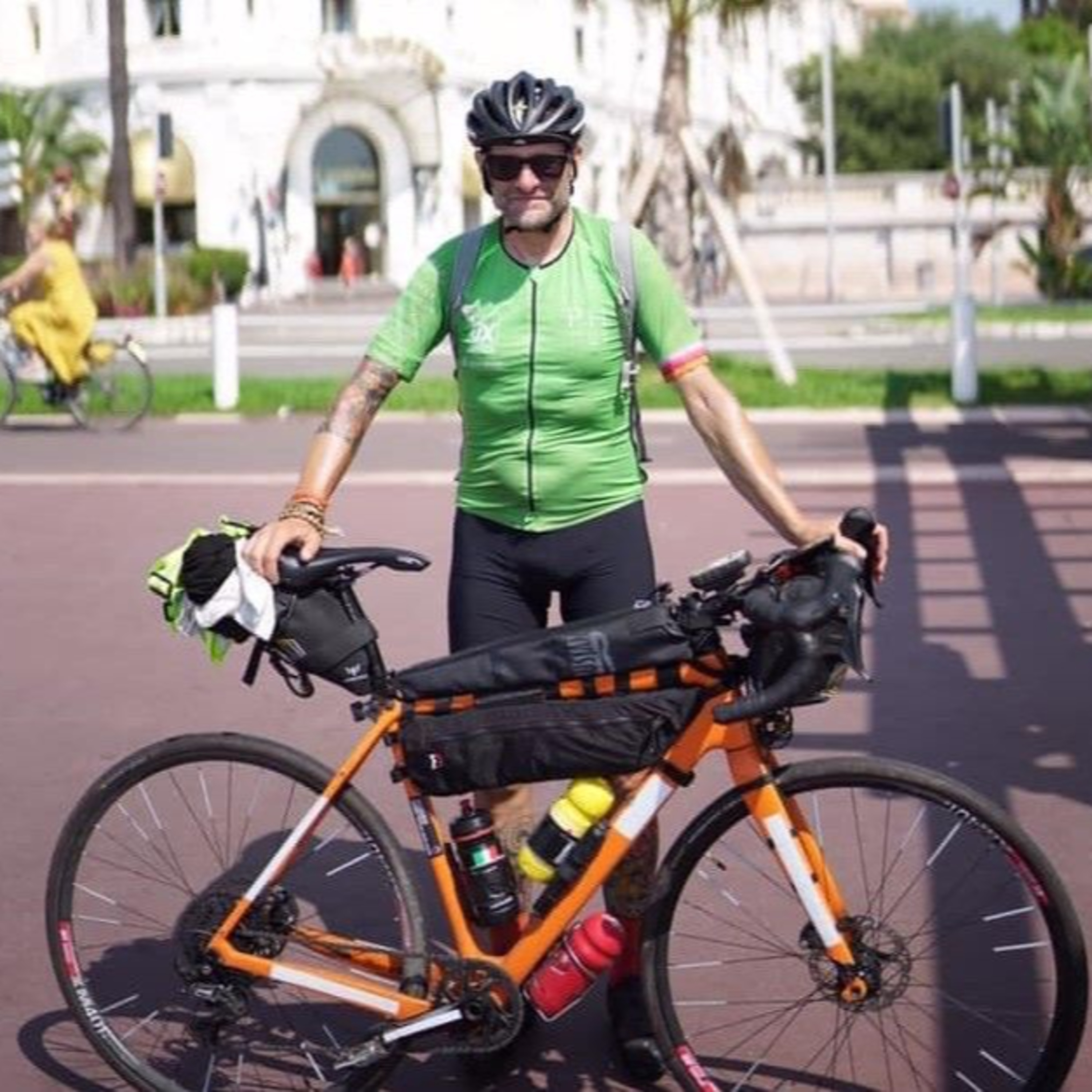 With my Bike!