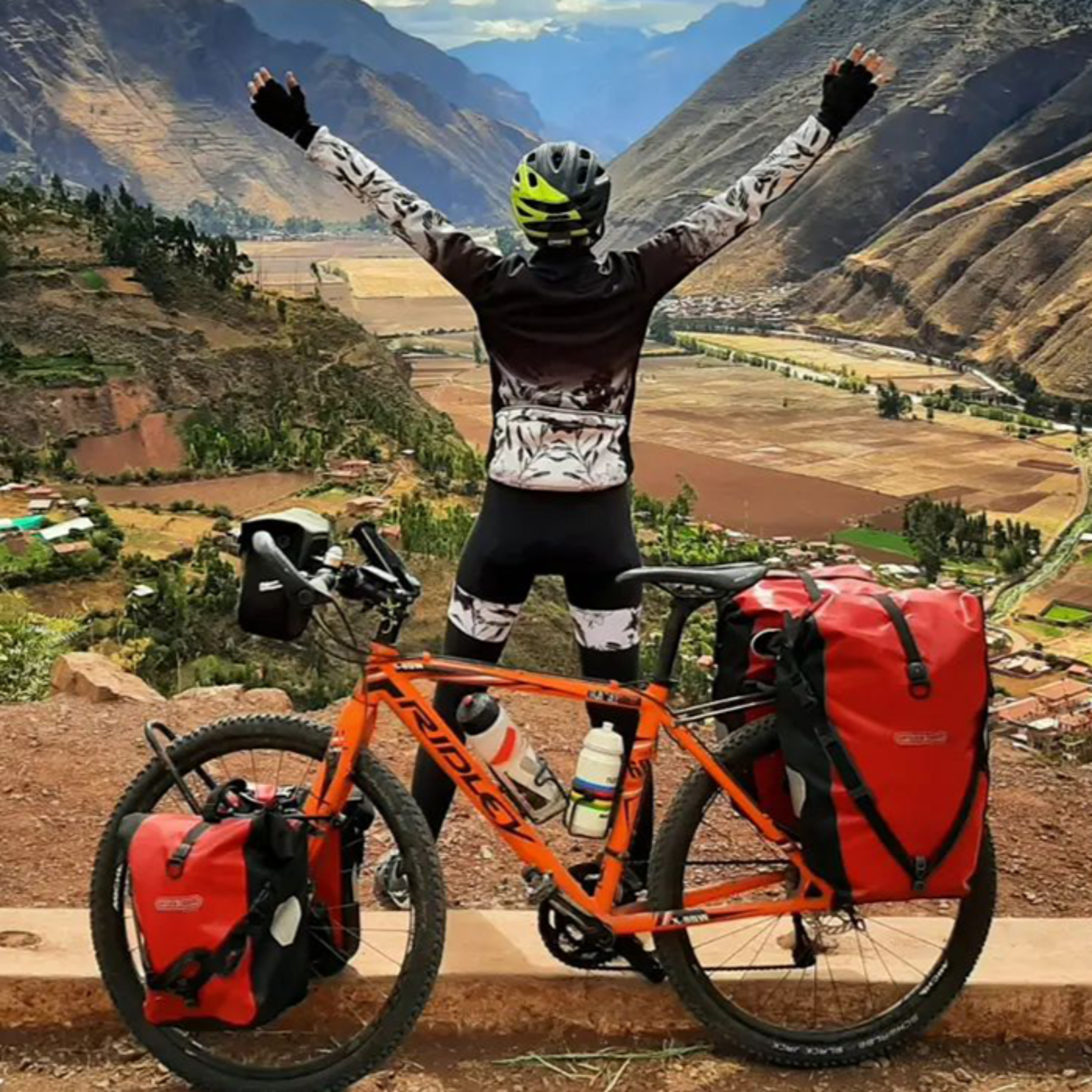 With my Bike!