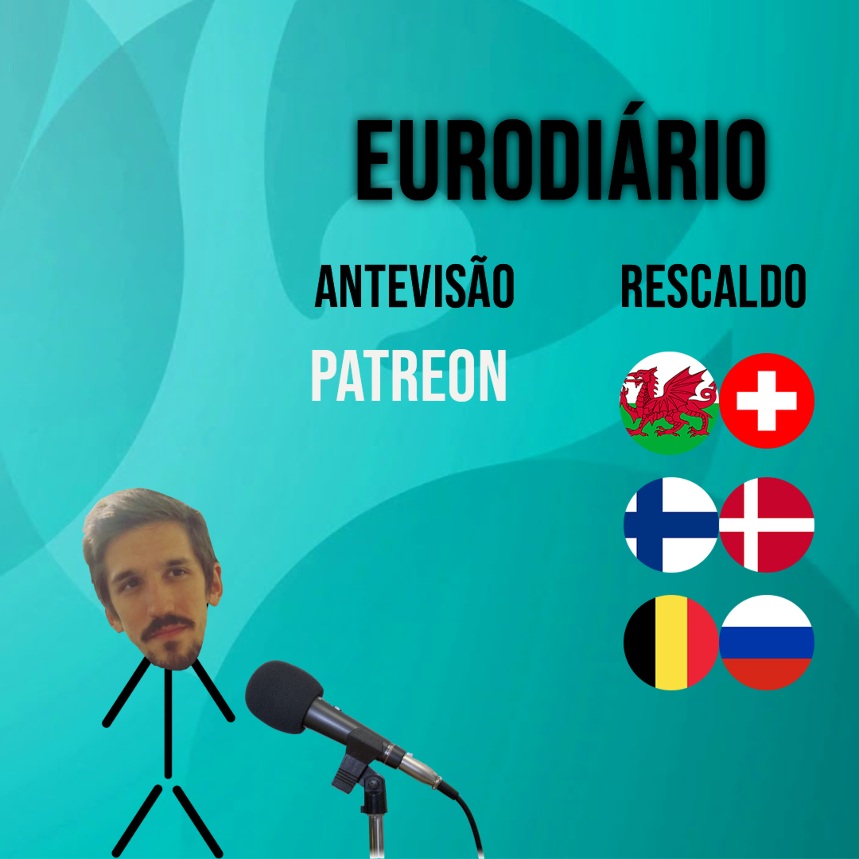 Eurodiário #2 - Rescaldos do Dinamarca - Finlândia, Bélgica - Rússia e País de Gales - Suíça  episode artwork