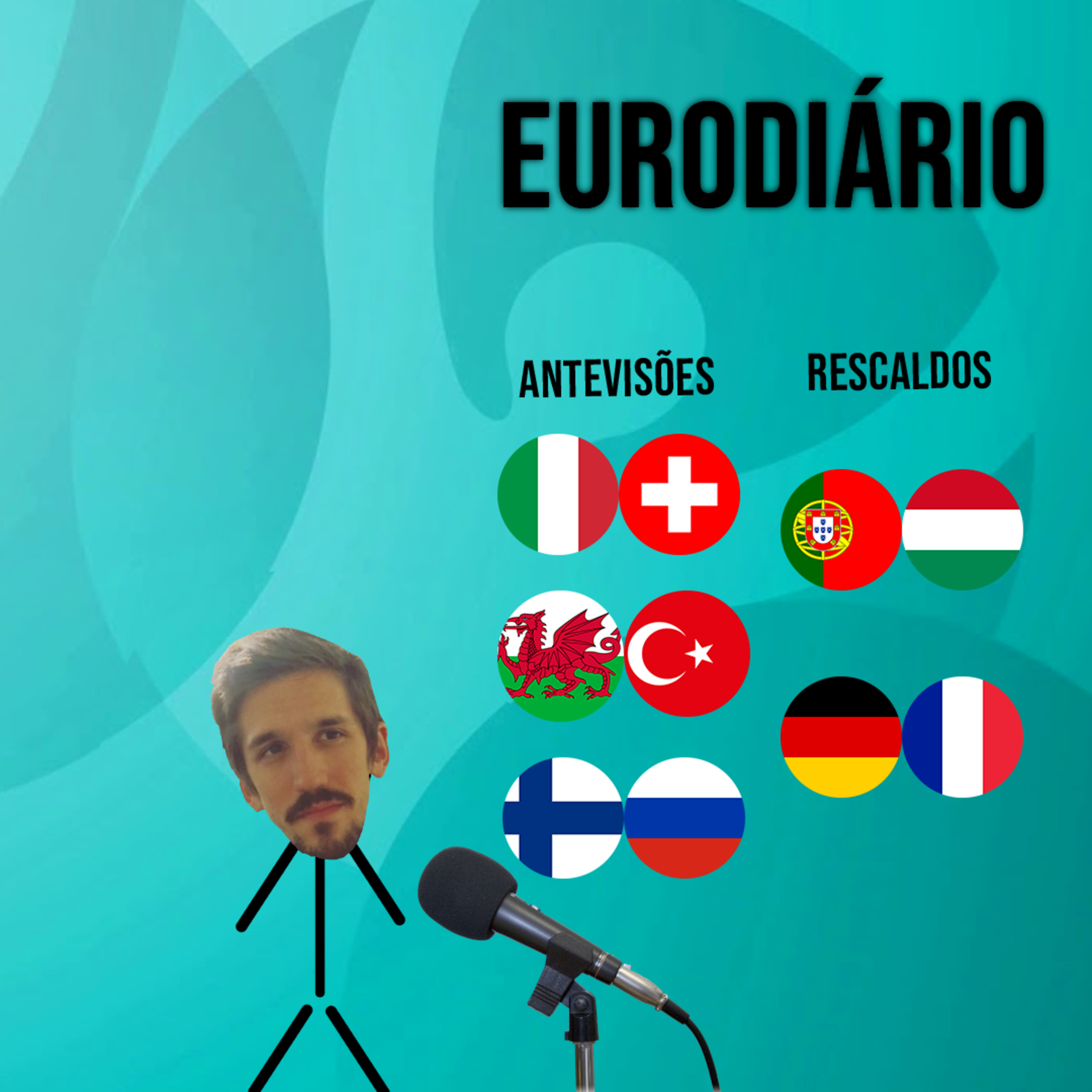 Eurodiário #5 - Cristiano Recordes, Rafa, e antevisões ao dia 6 episode artwork
