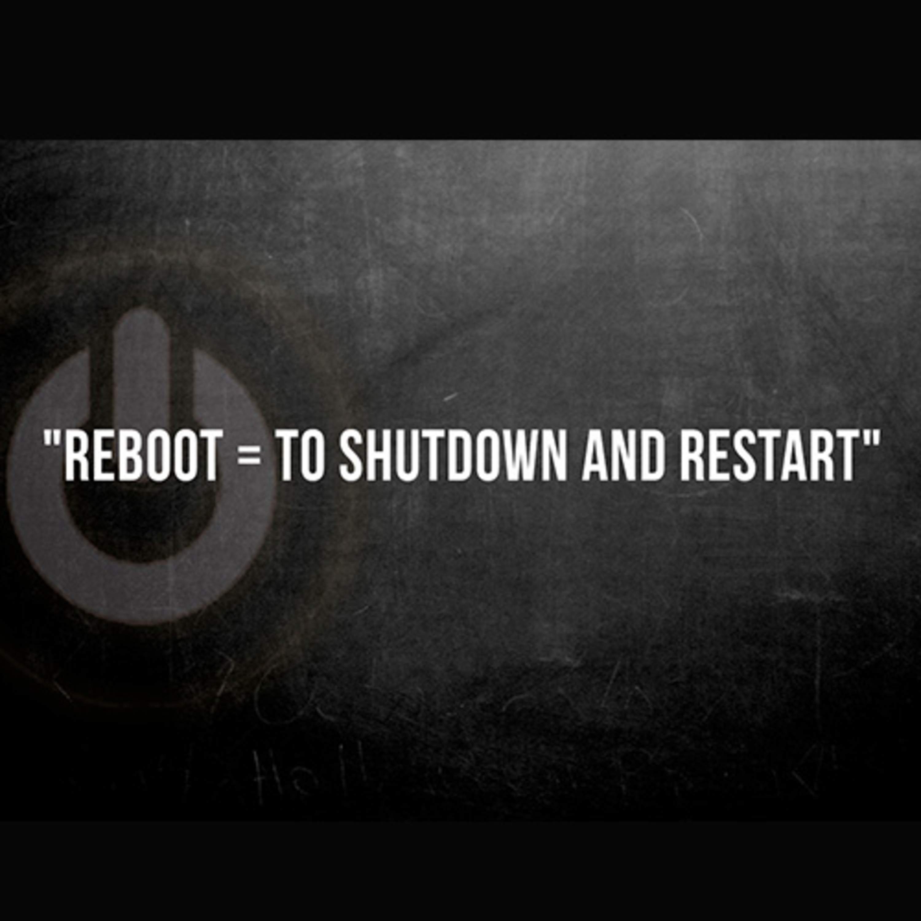 Reboot (God wants you to quit!) episode artwork