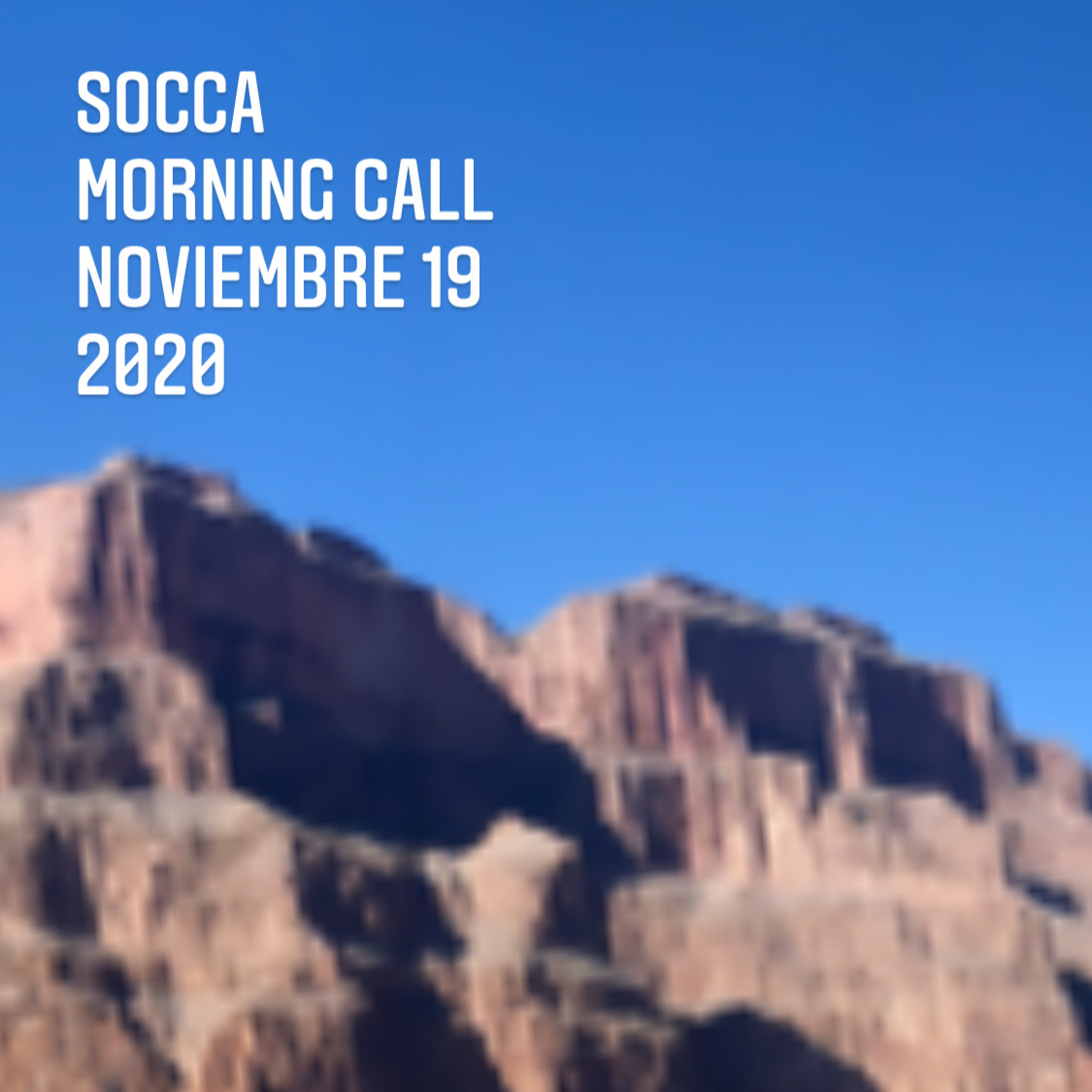 SOCCA Morning Call
