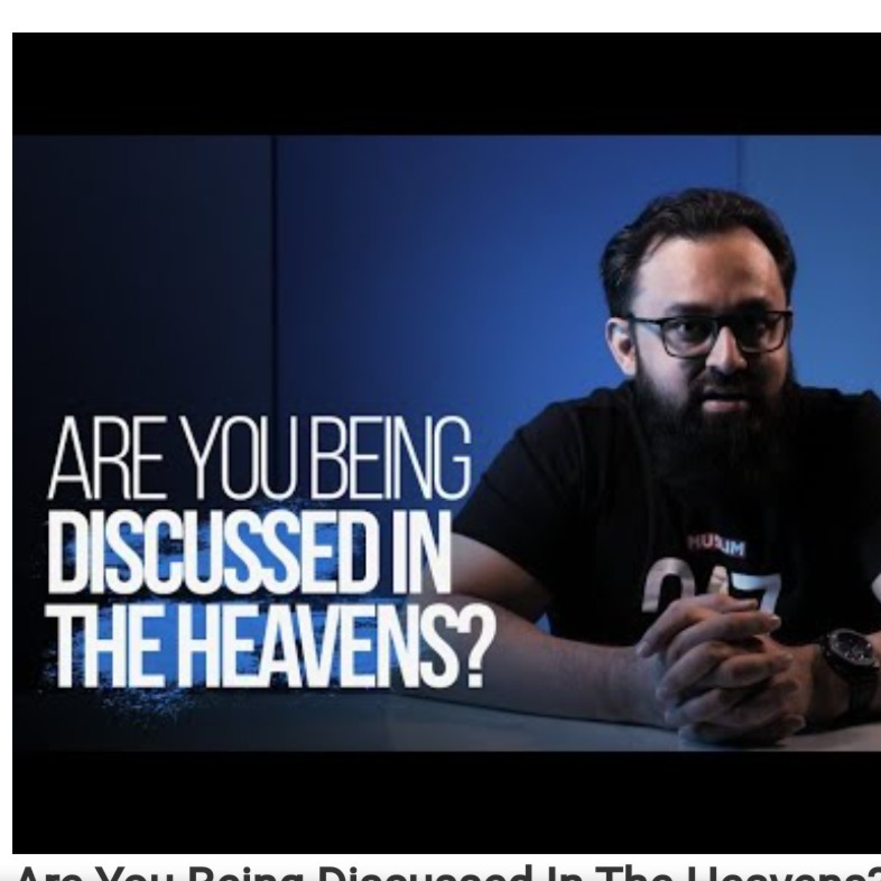 Are you being Discussed in Heavens? Wajih Uddin episode artwork