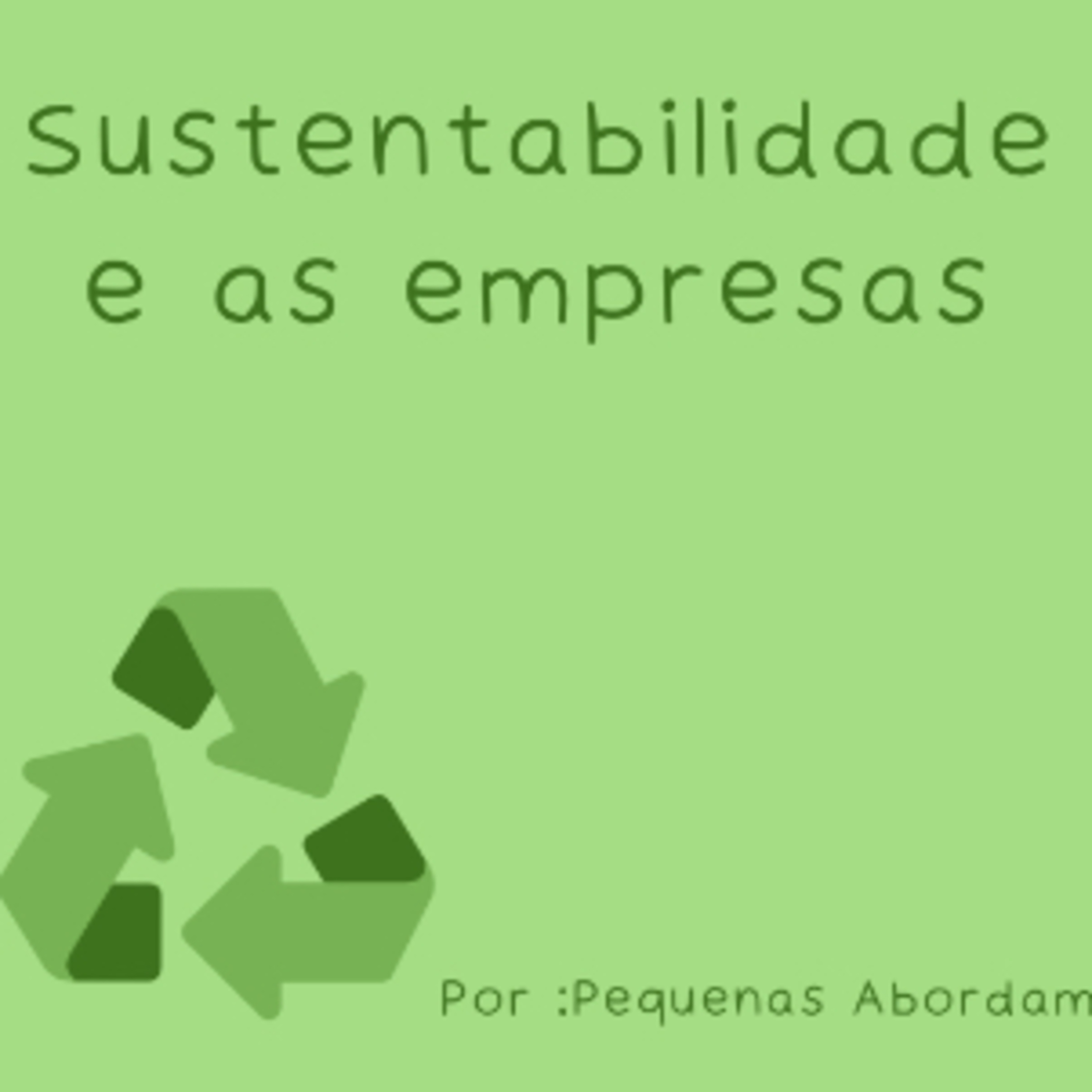 Pequenas abordam