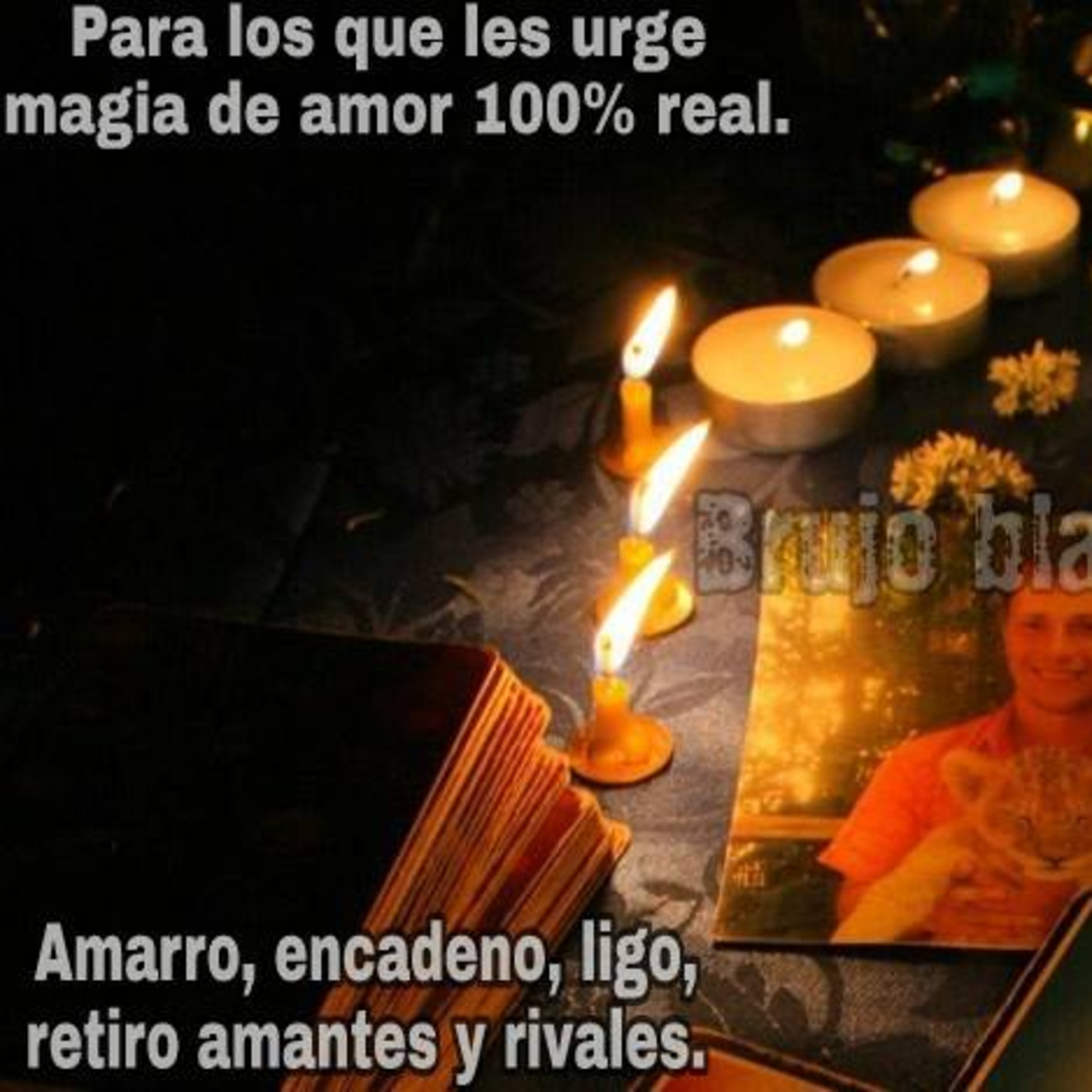 Portada de Brujo Blanco: Andrés.