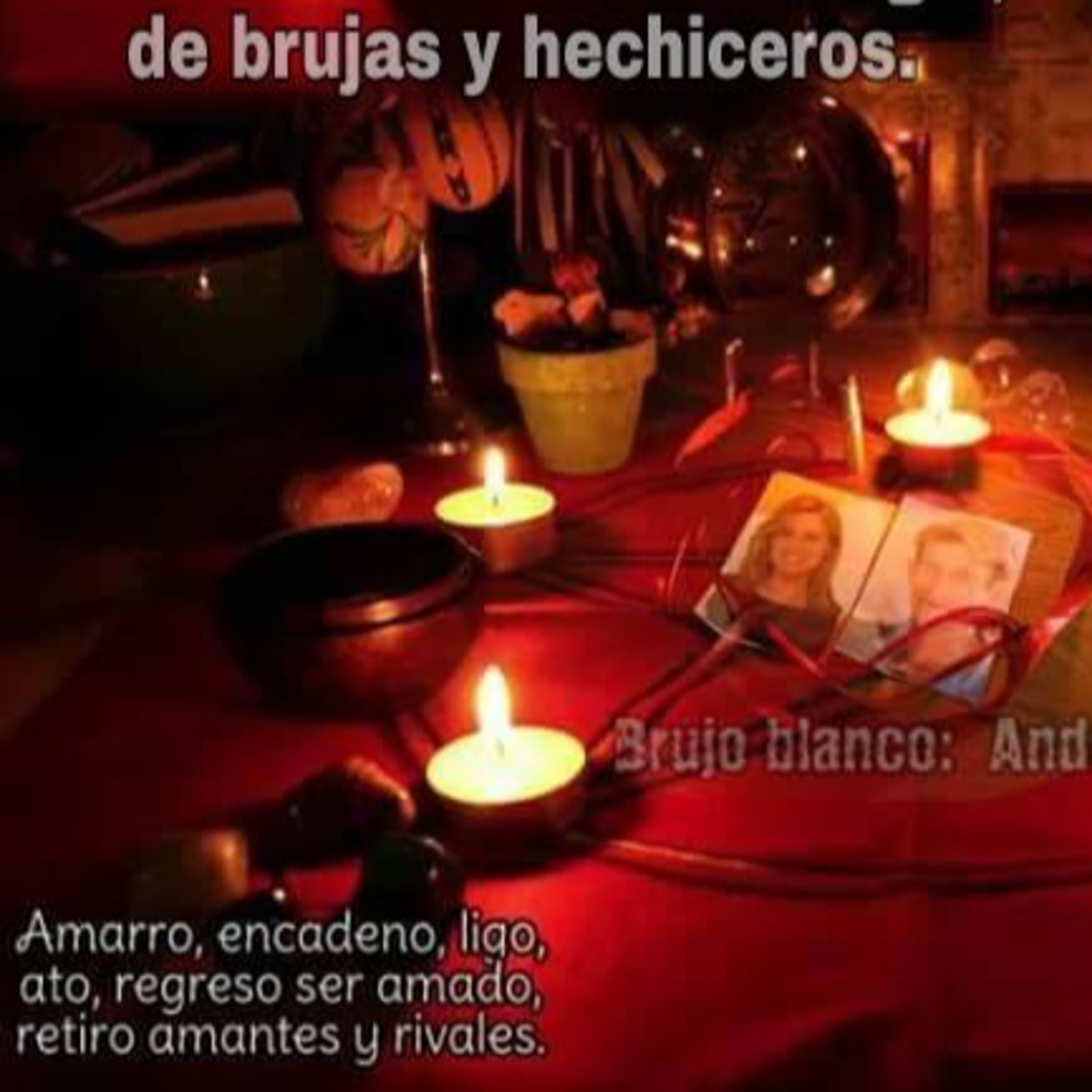 Portada de Brujo Blanco: Andrés.