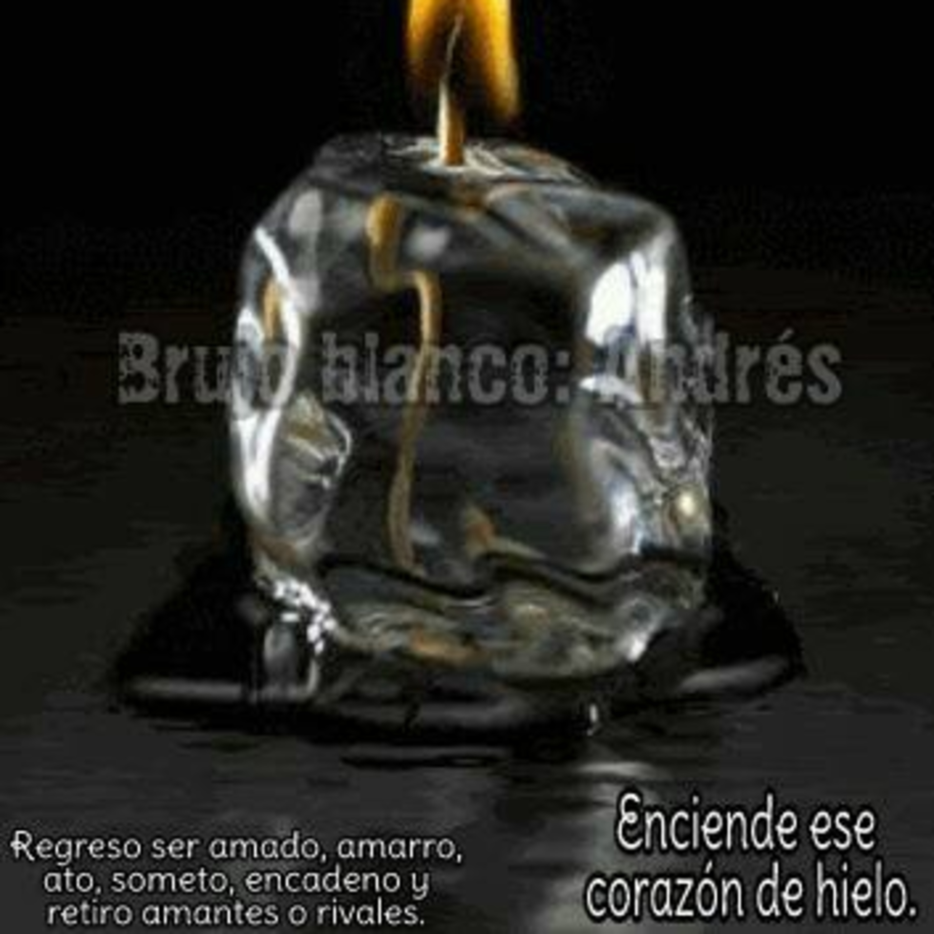 Portada de Brujo Blanco: Andrés.