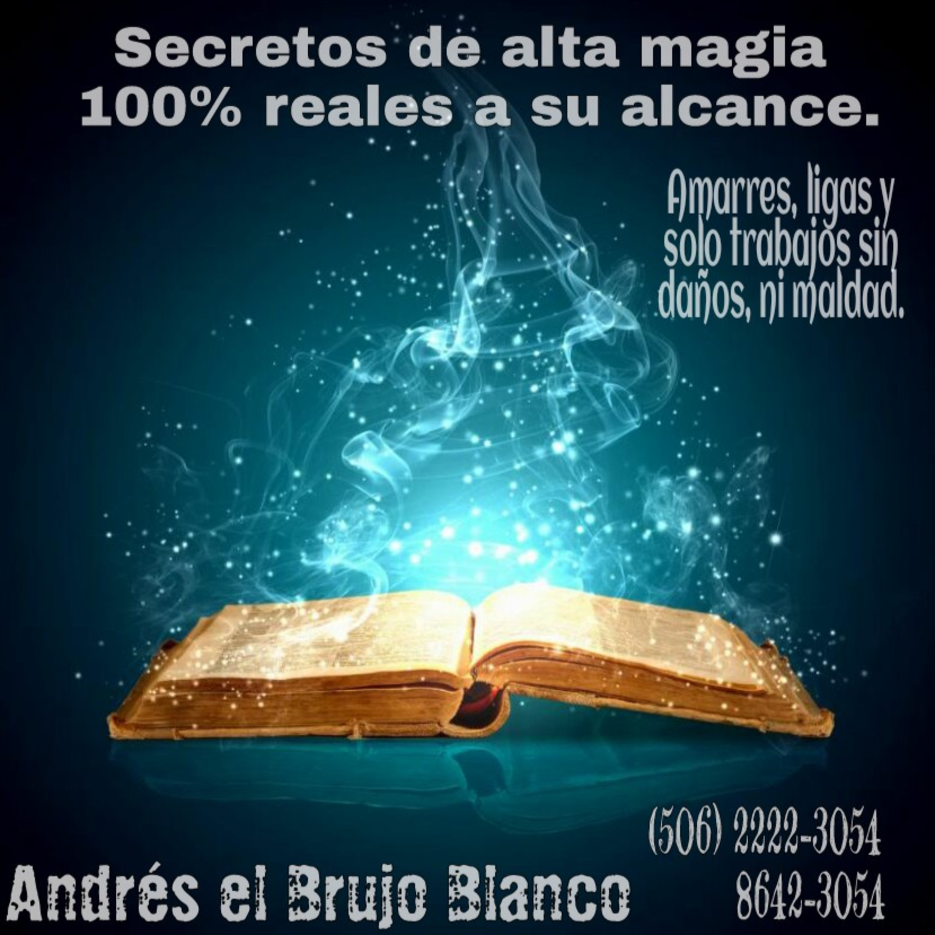 Portada de Brujo Blanco: Andrés.