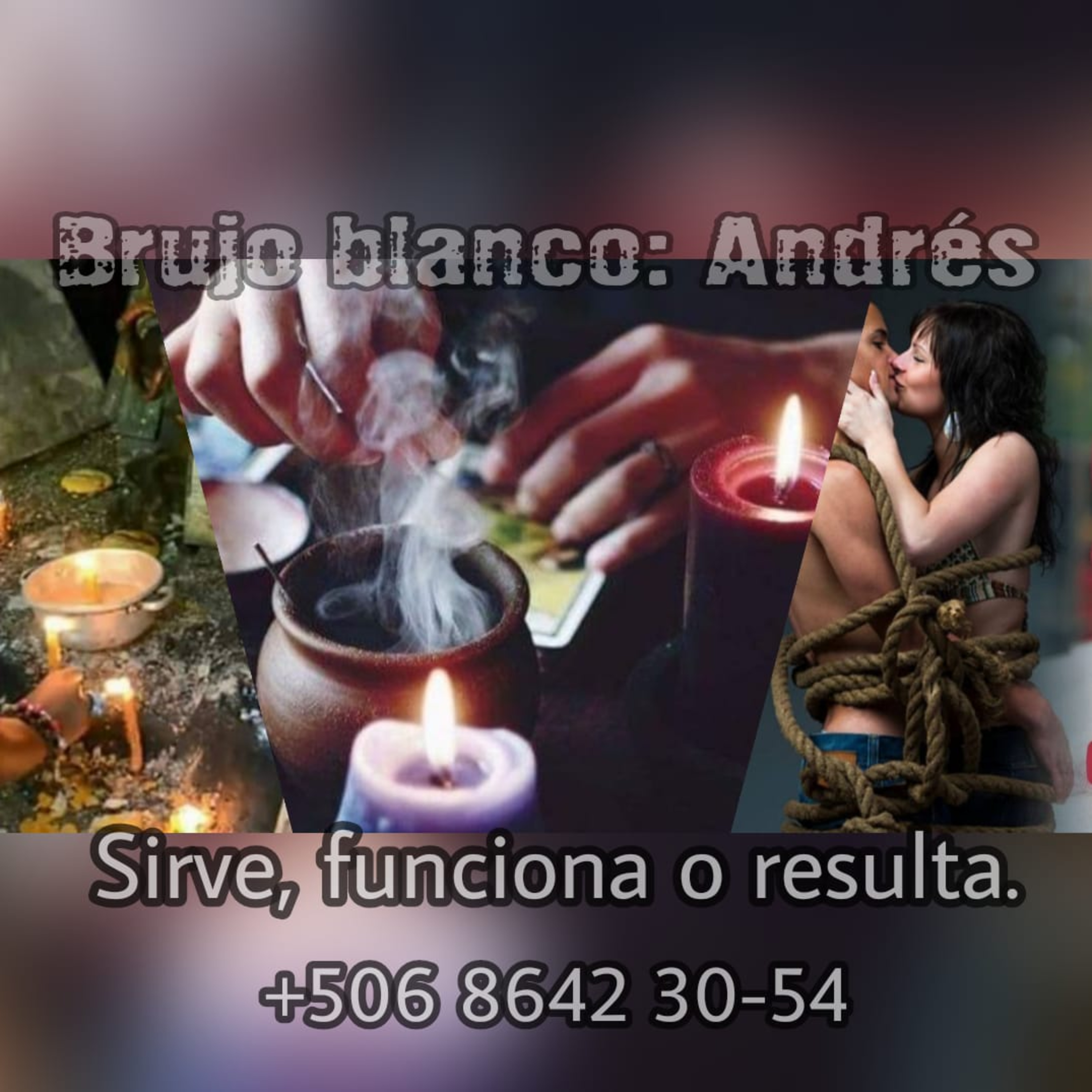Portada de Brujo Blanco: Andrés.