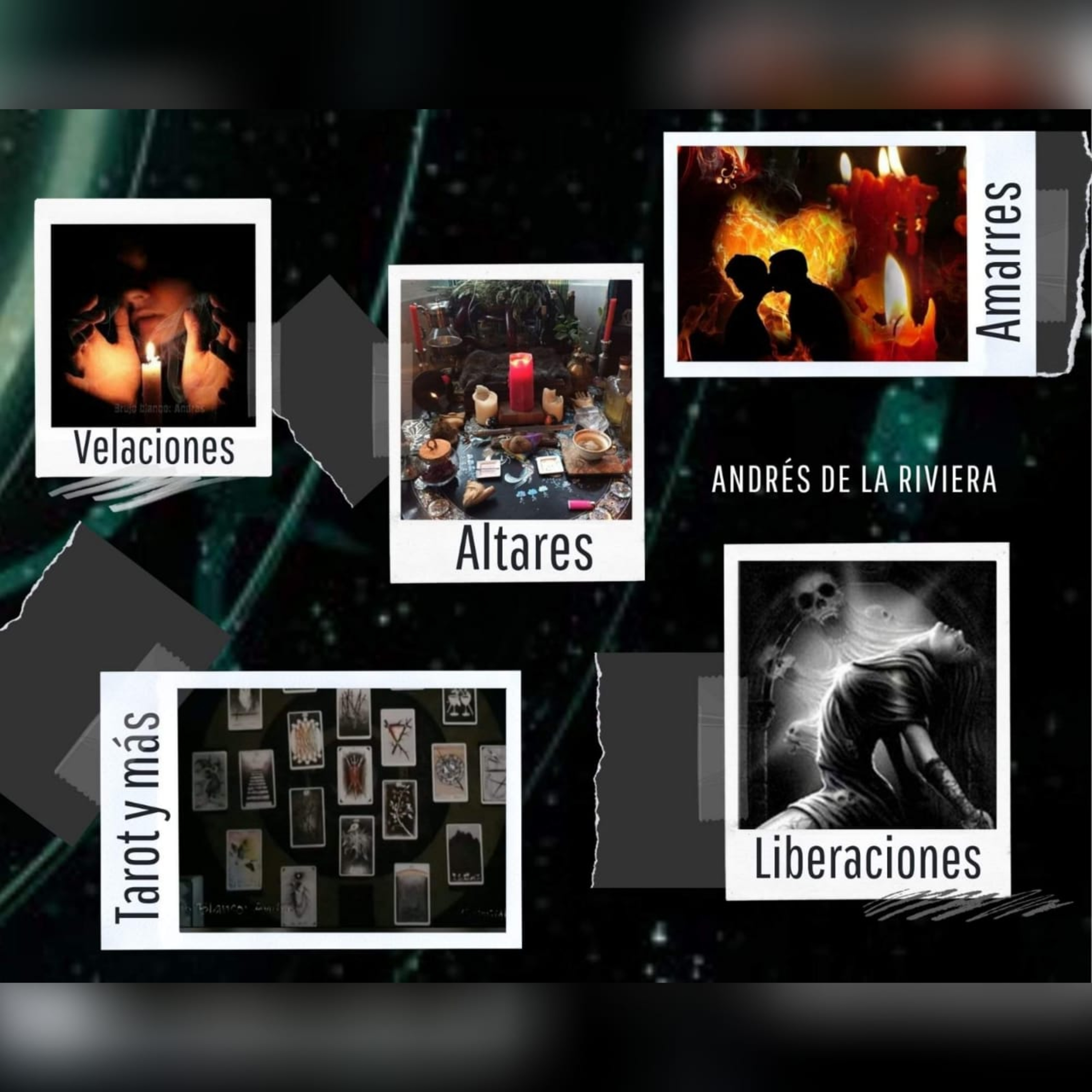 Portada de Brujo Blanco: Andrés.
