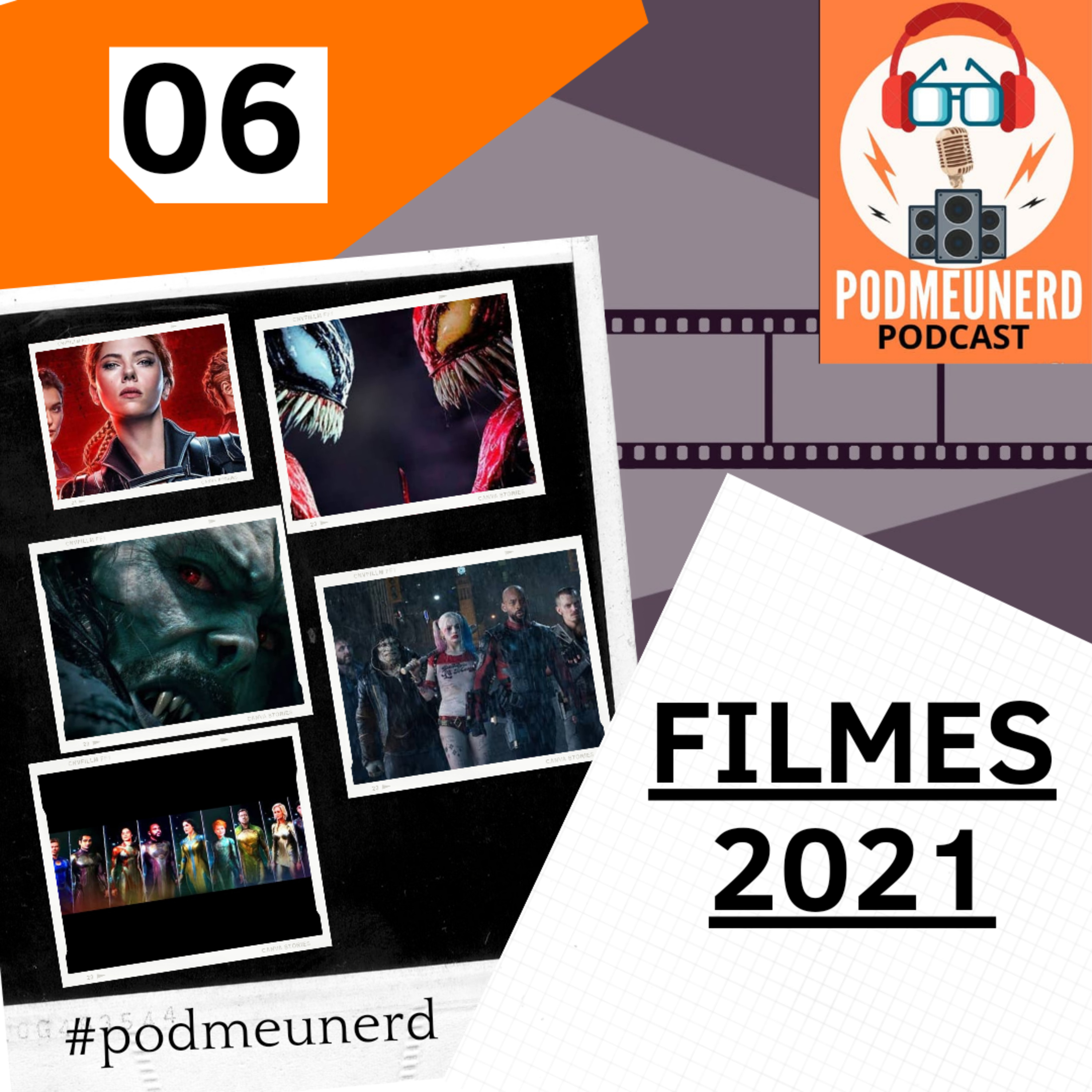 6 - Filmes 2021 #podmeunerd  episode artwork