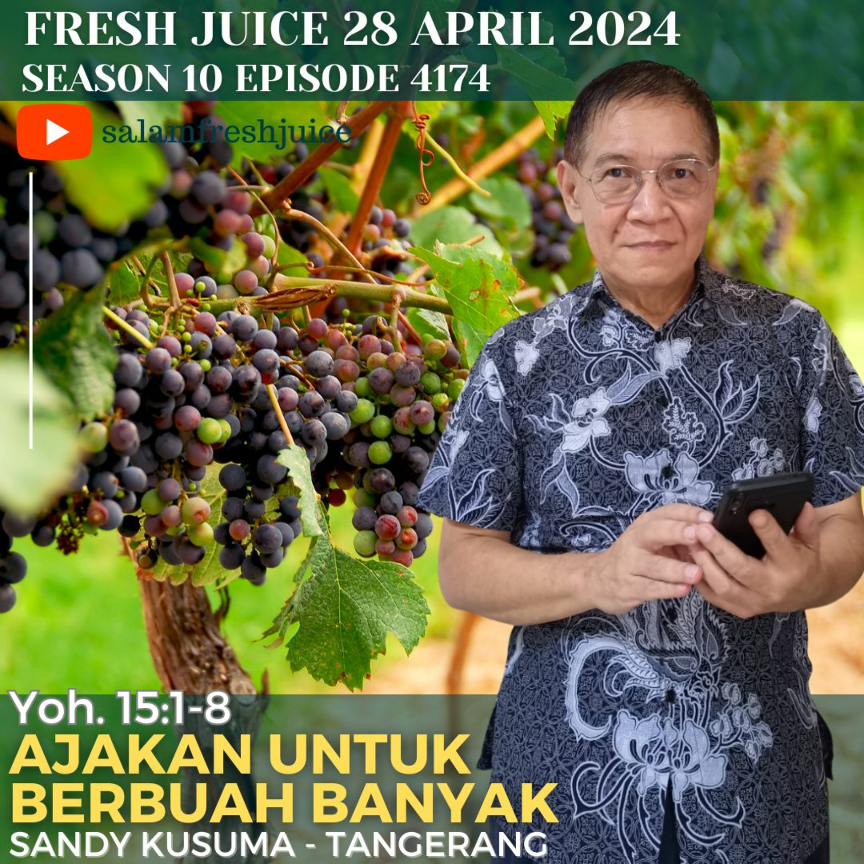 AJAKAN UNTUK BERBUAH BANYAK | Fresh Juice 28 April 2024