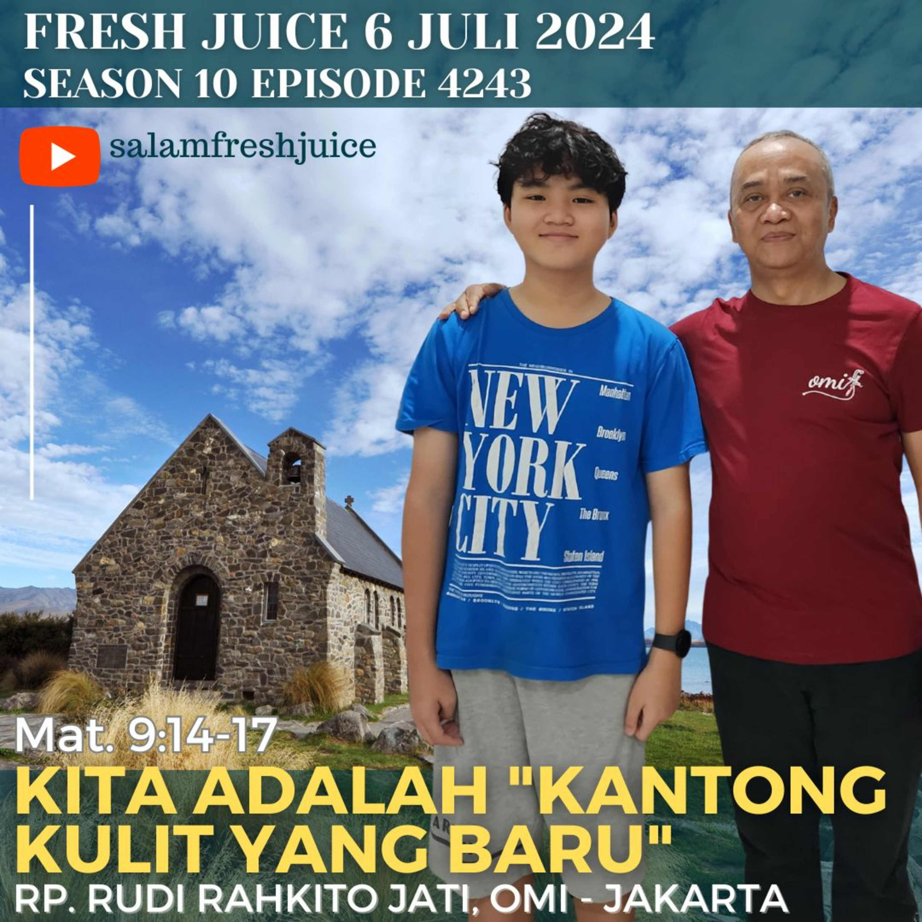 KITA ADALAH "KANTONG KULIT YANG BARU" | Fresh Juice 6 Juli 2024