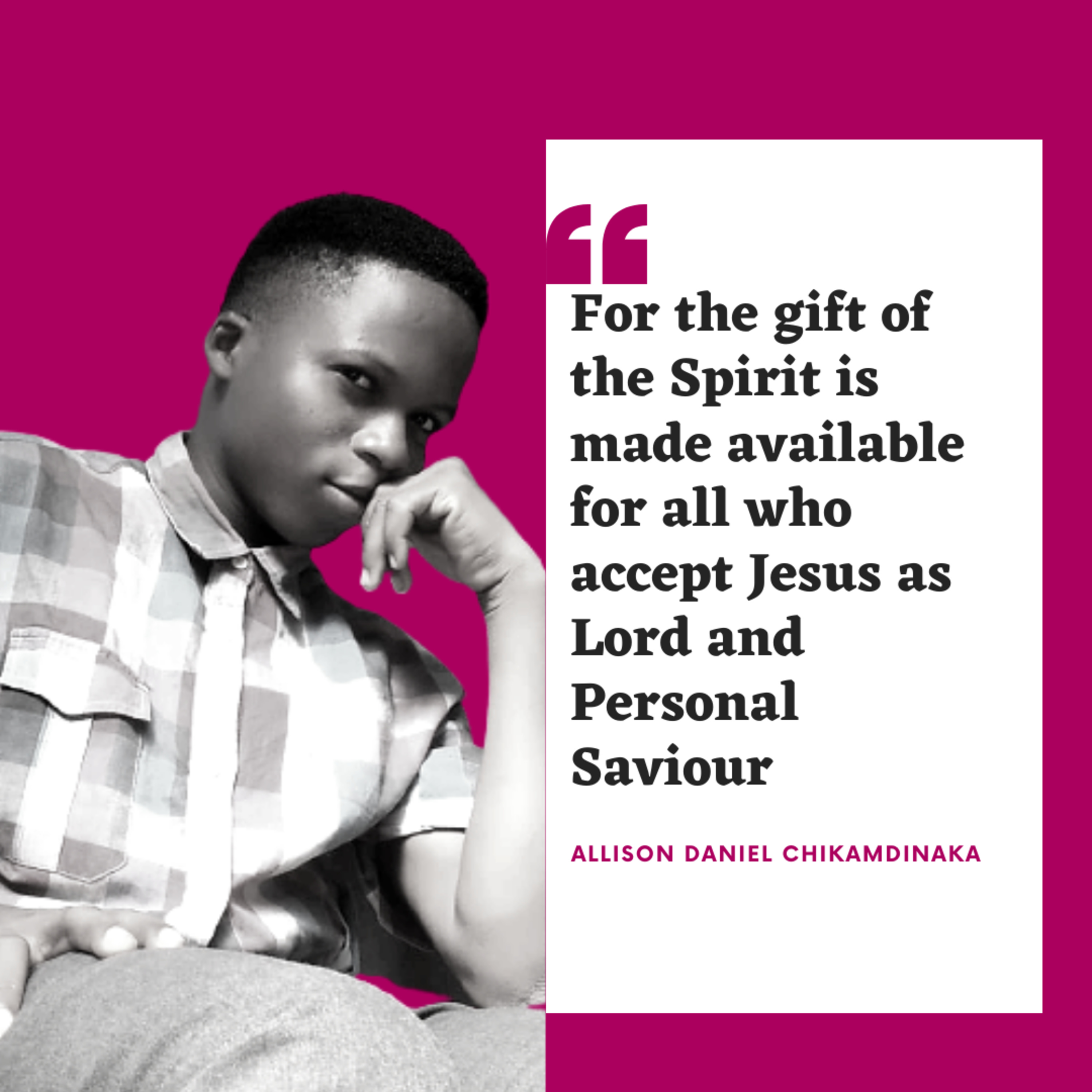 The Gift Of The Spirit