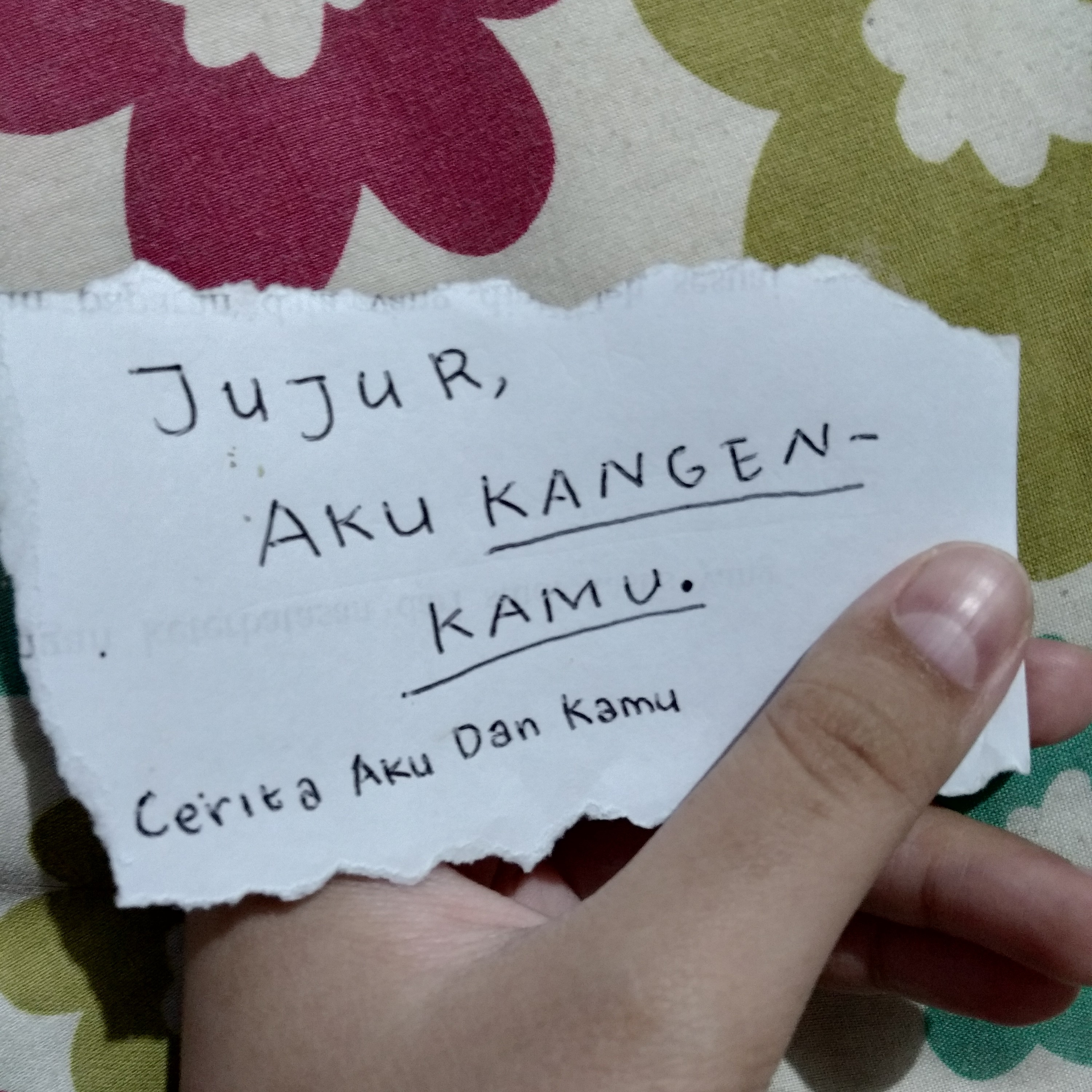 Cerita Aku Dan Kamu