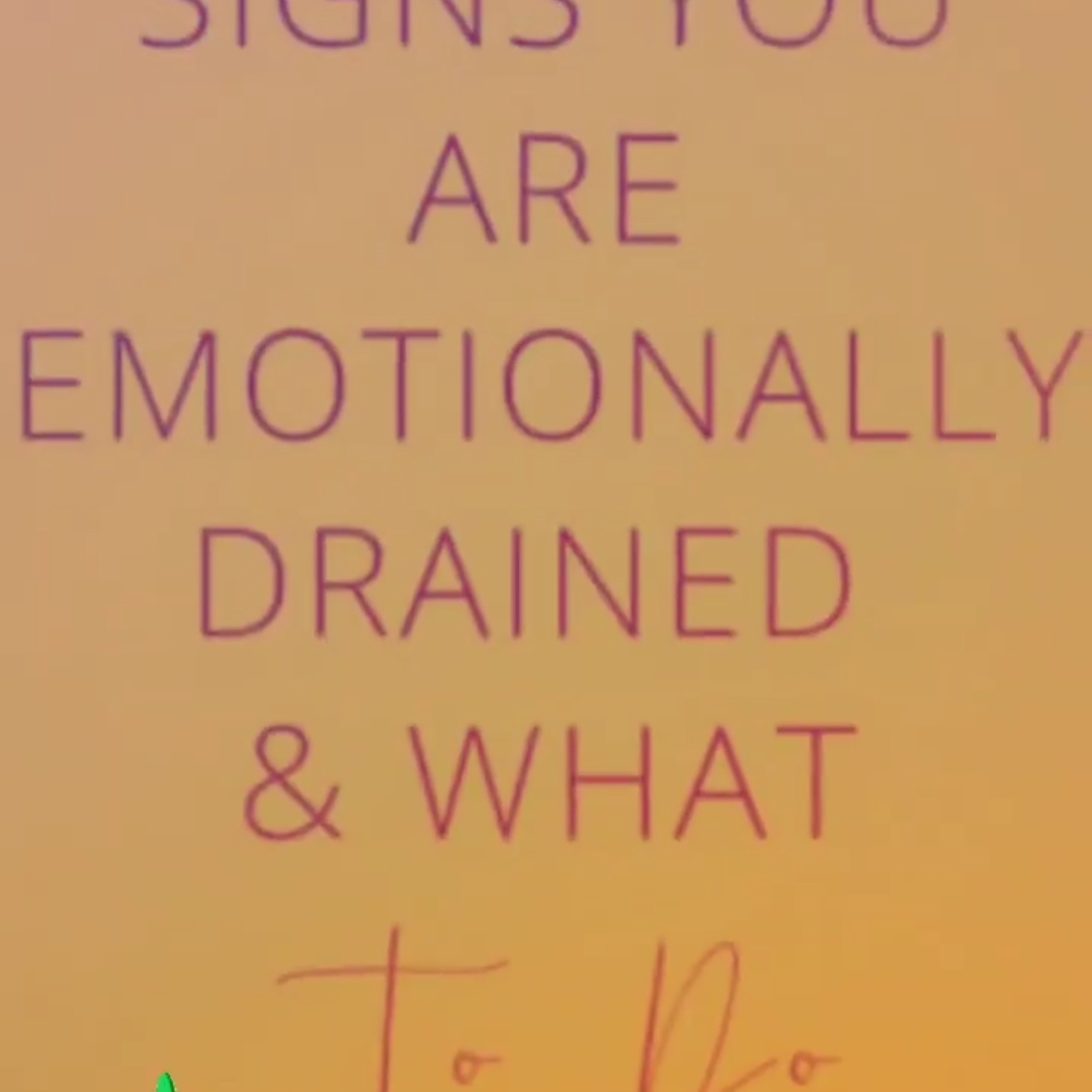 5 Ways to Decompress when feeling DRAINED!
