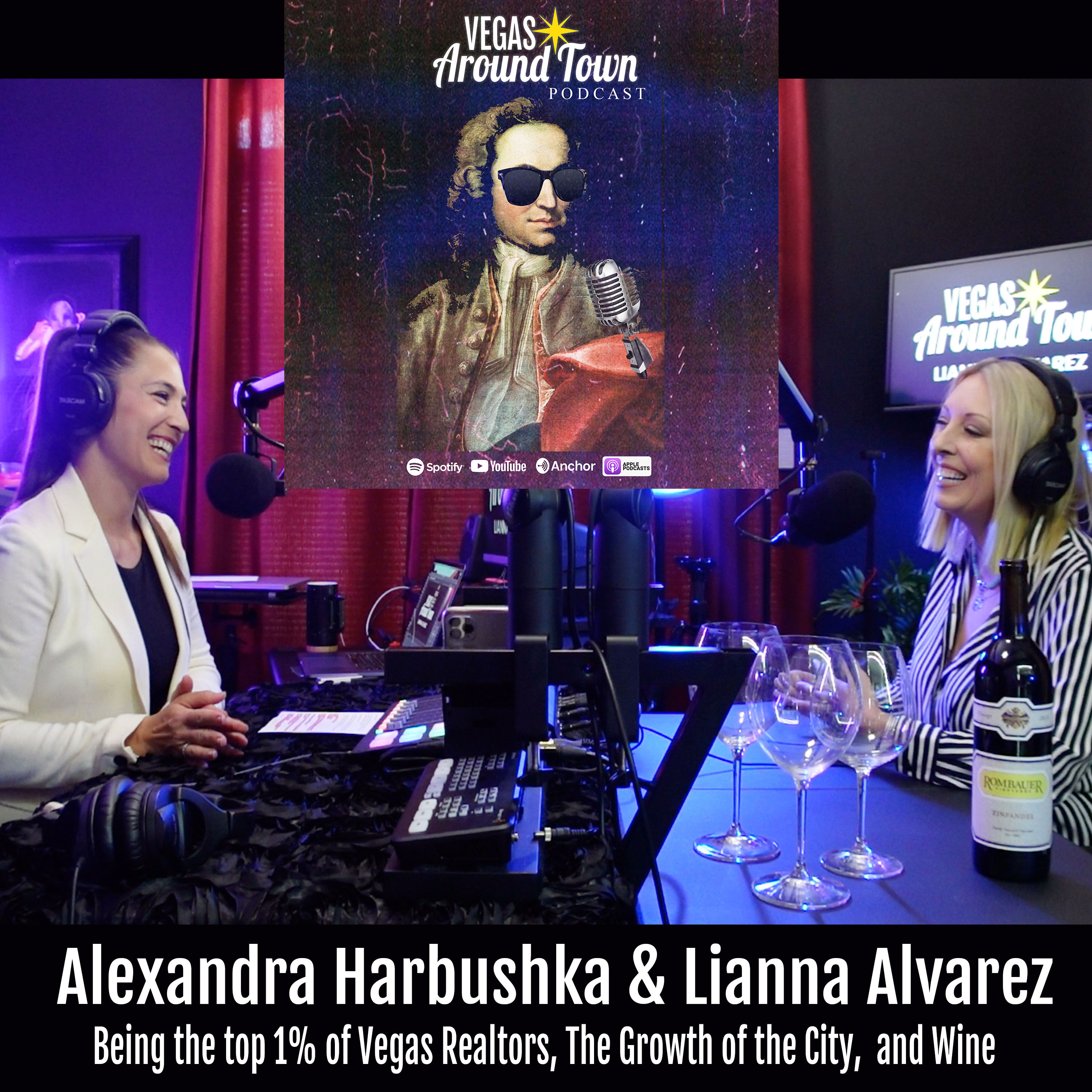Vegas Real Estate and Wine - Alexandra Harbushka & Lianna Alvarez