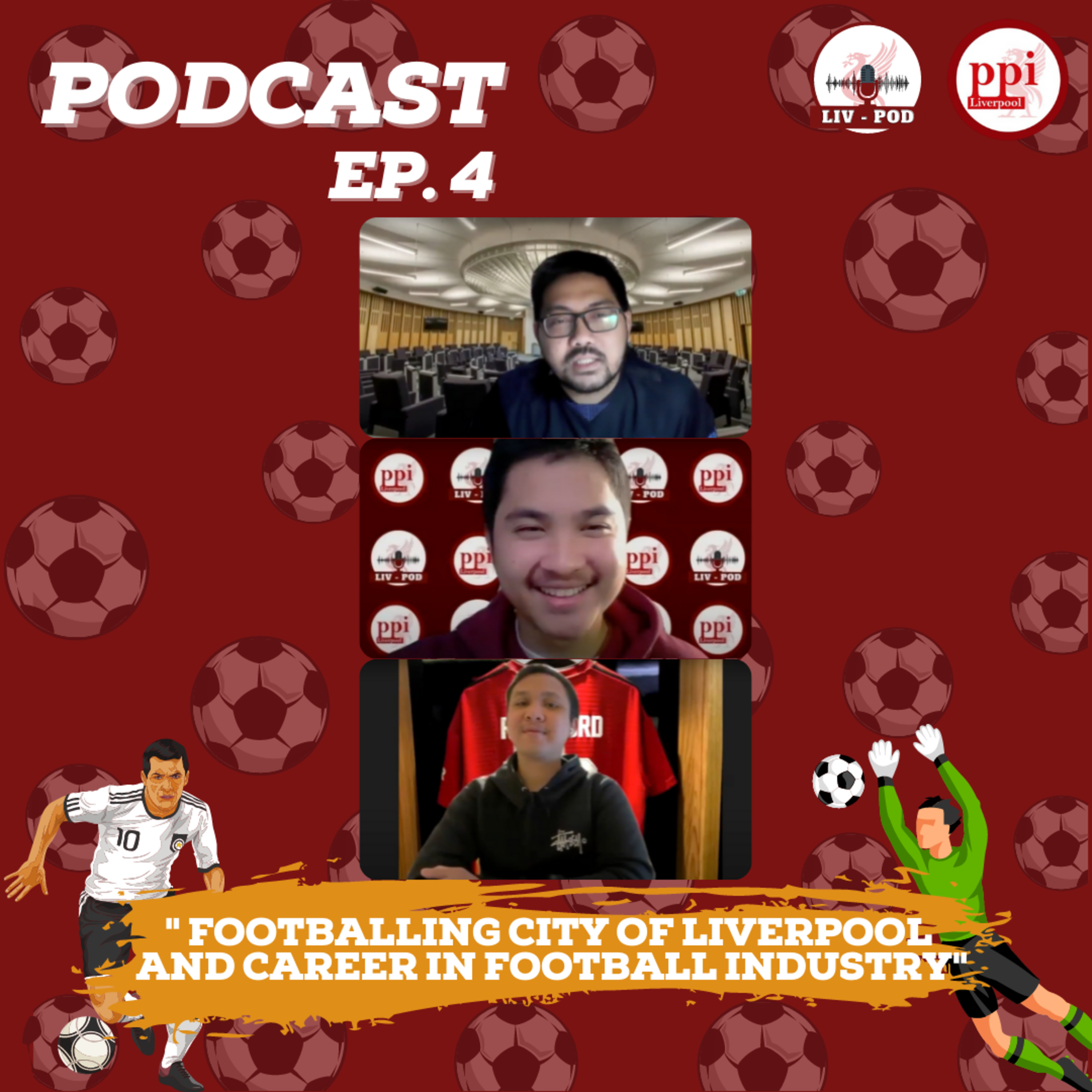 EP 4. Footballing City of Liverpool and Career in Football Industry episode artwork