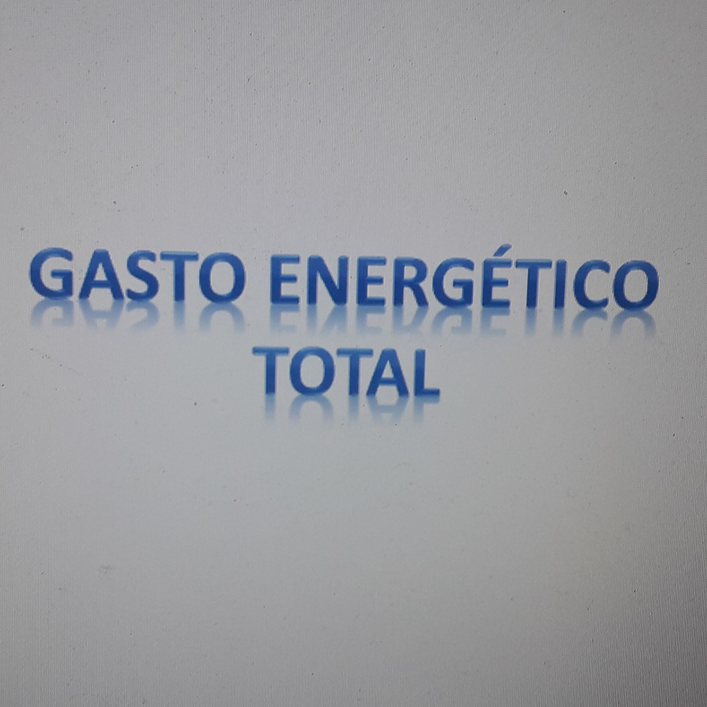 Gasto Energético Total  episode artwork