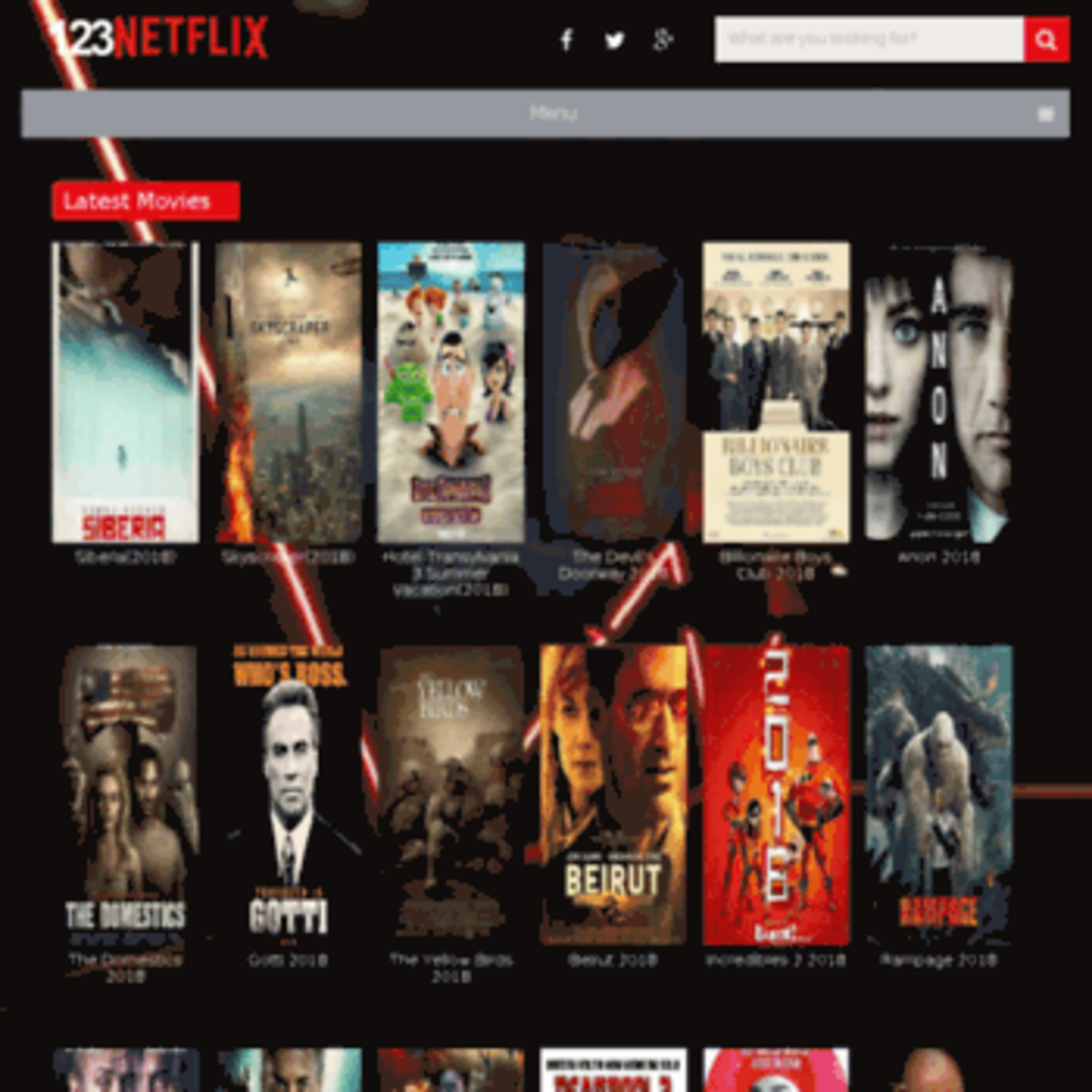 Watch free movies on 123netflix site