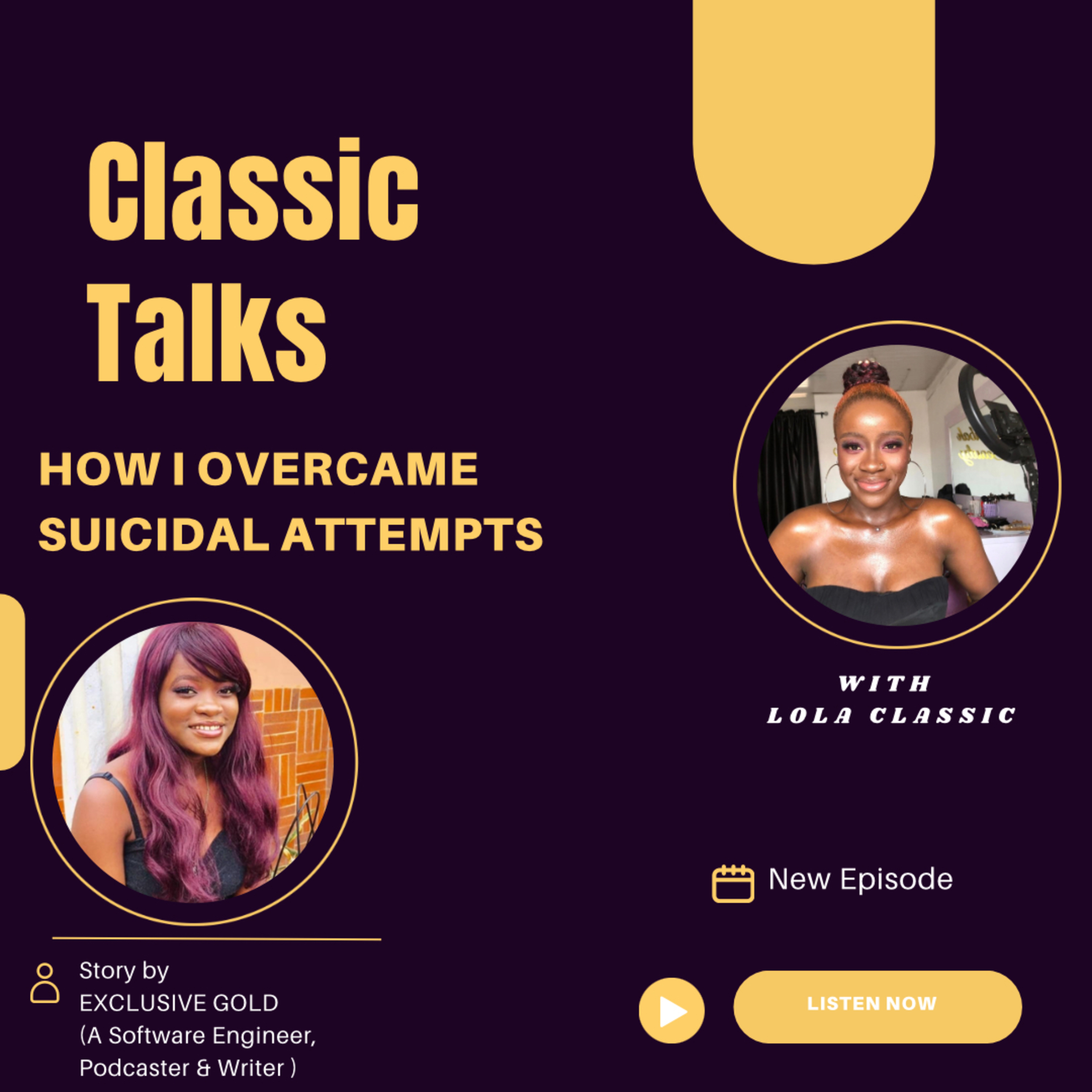 HOW I OVERCAME SUICIDAL ATTEMPTS