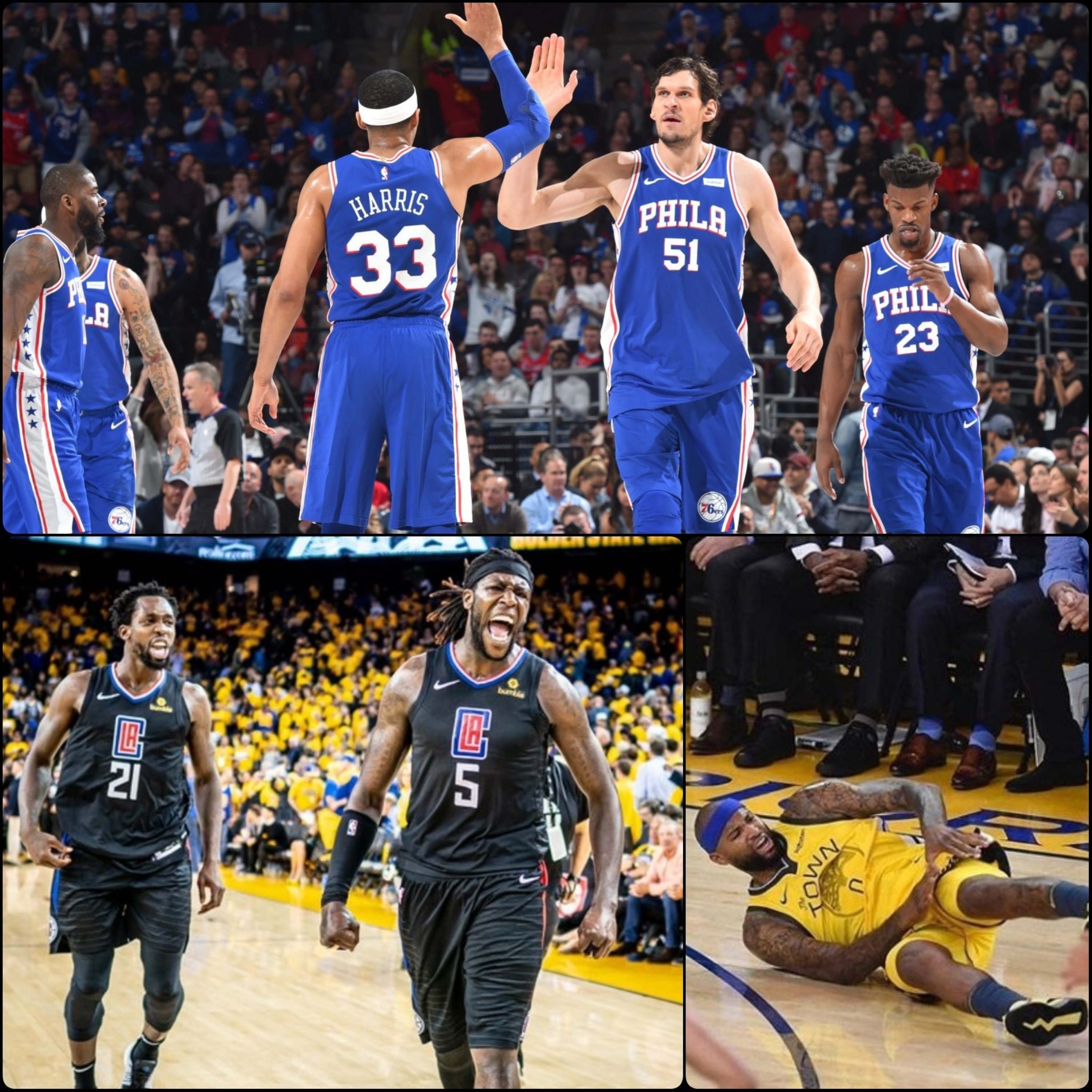 BSQTROFFS #03 - Clippers tem virada histórica, 76ers brilham no 2° tempo e Cousins pode estar fora dos playoffs episode artwork