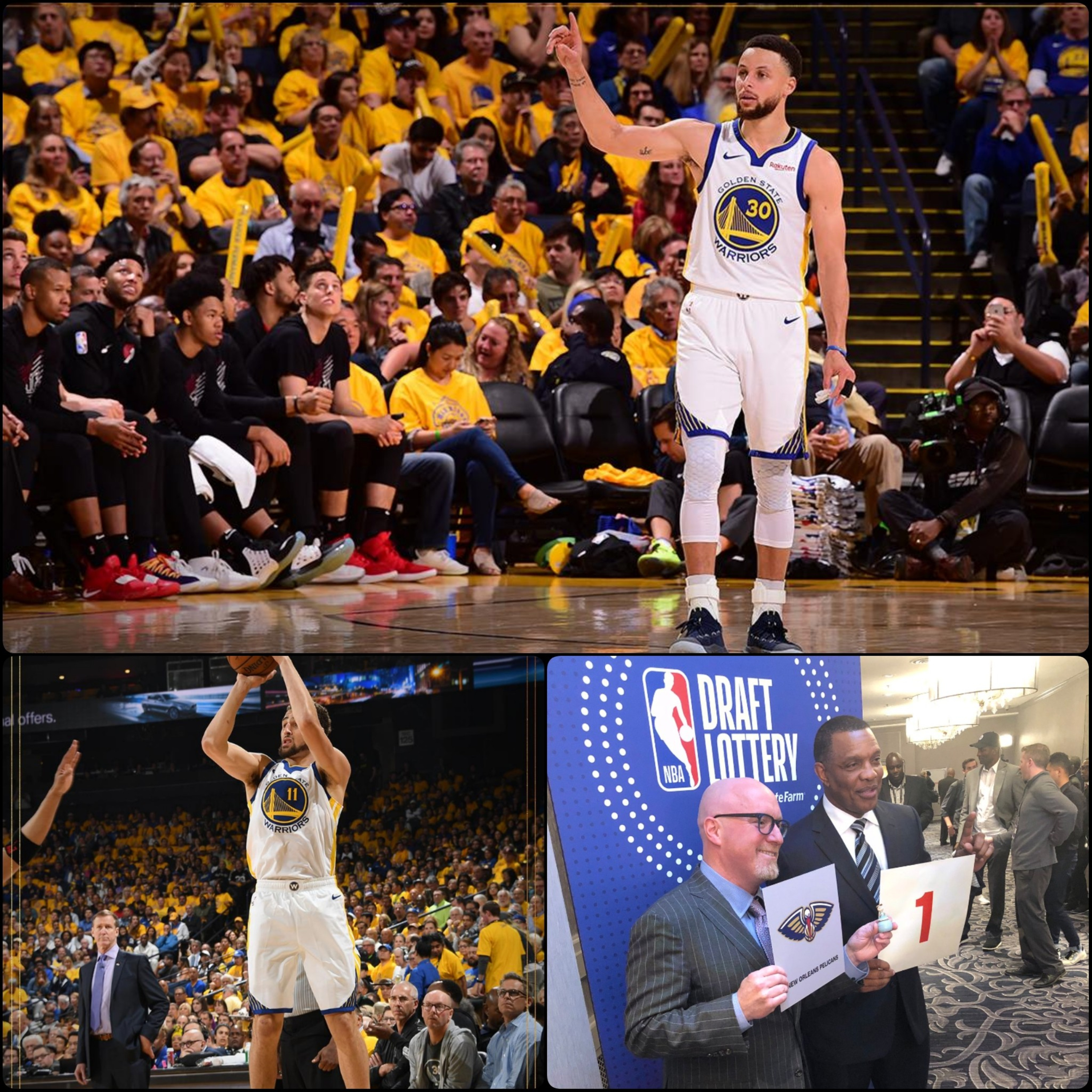 BSQTROFFS #30 - Warriors faz 1 a 0 com show de Curry e Pelicans vence Loteria do Draft episode artwork