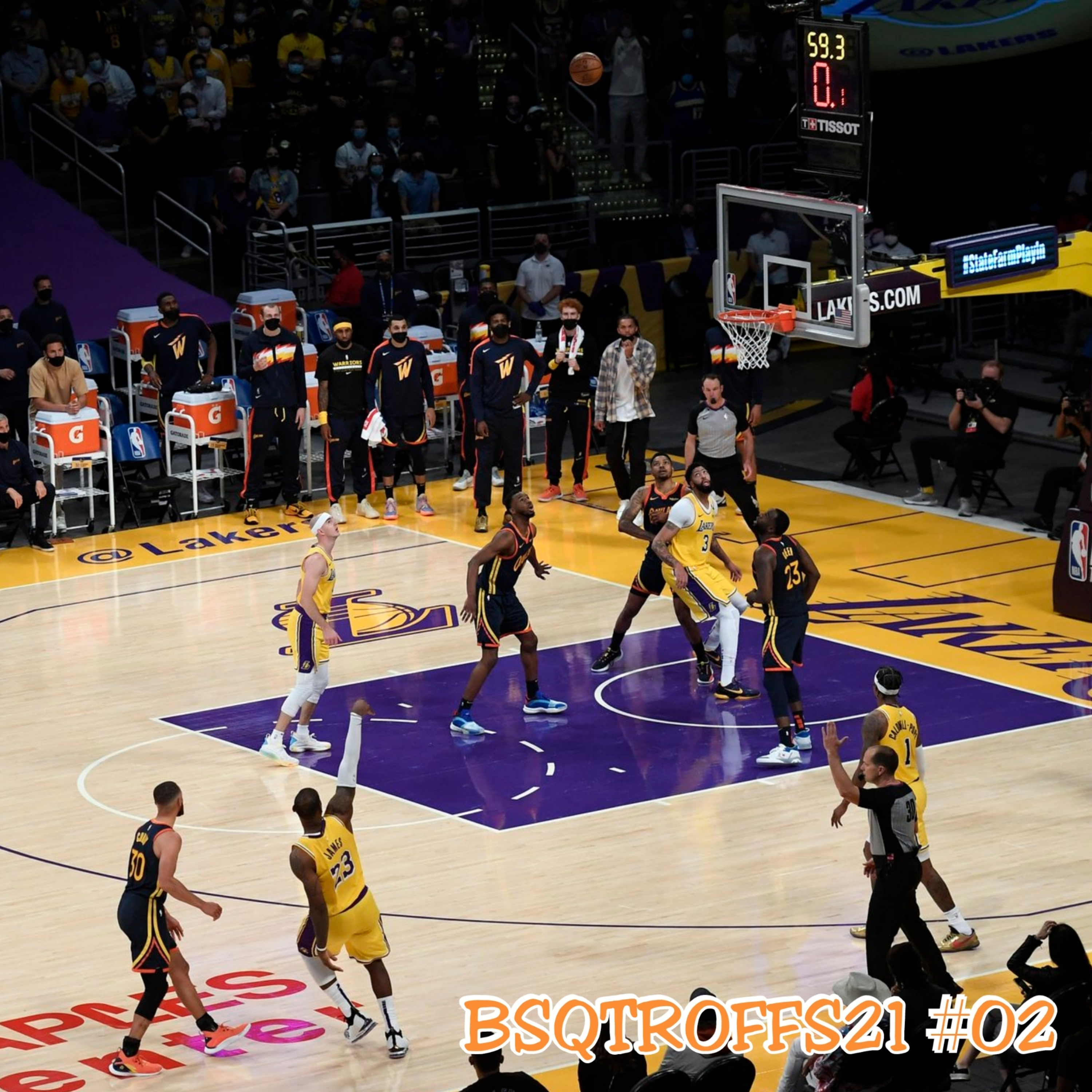 BSQTROFFS21 #02 - LeBron James decide e Los Angeles Lakers está nos playoffs da NBA em 2021 episode artwork