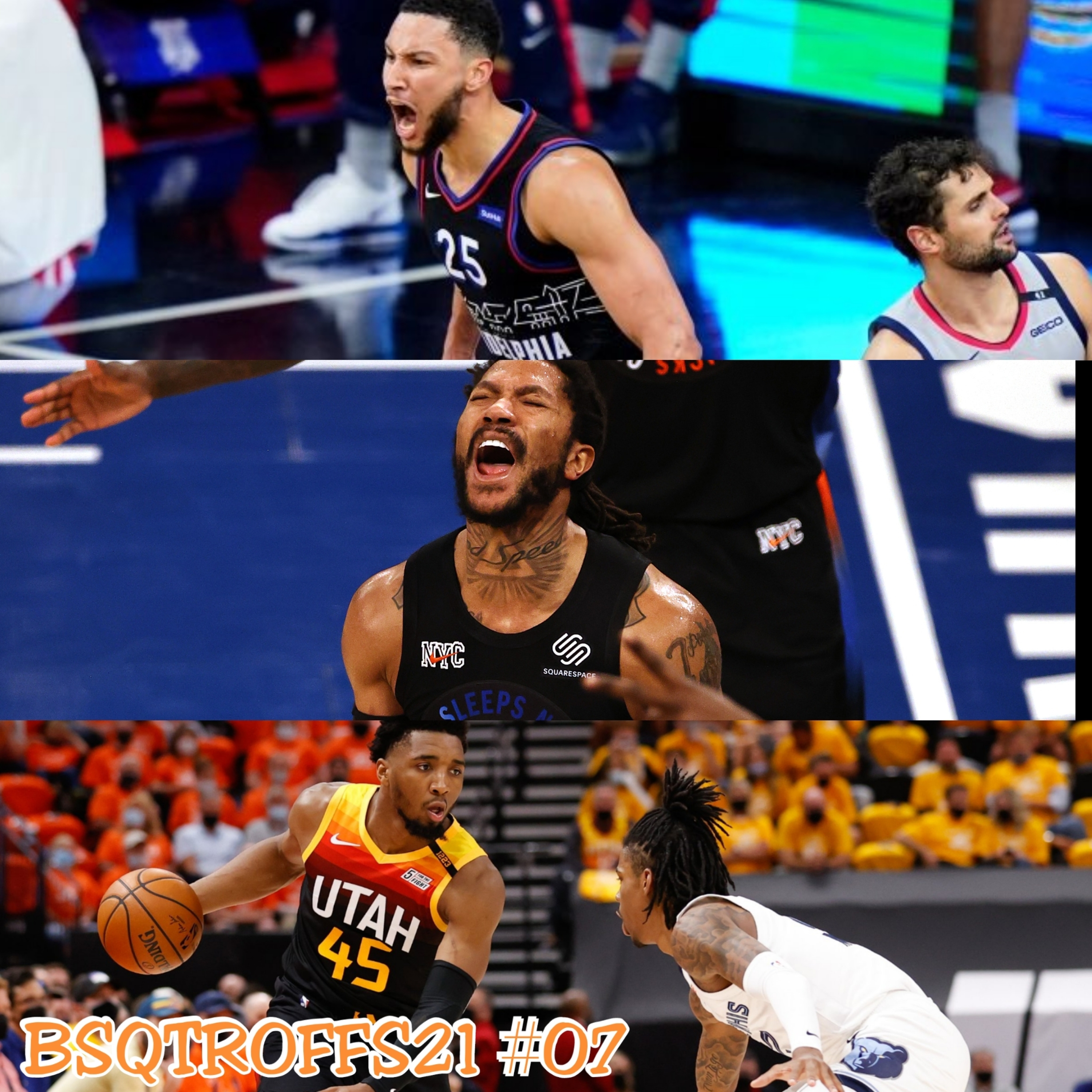 BSQTROFFS21 #07 - Knicks faz Garden tremer, 76ers tranquilo e Jazz se recupera episode artwork