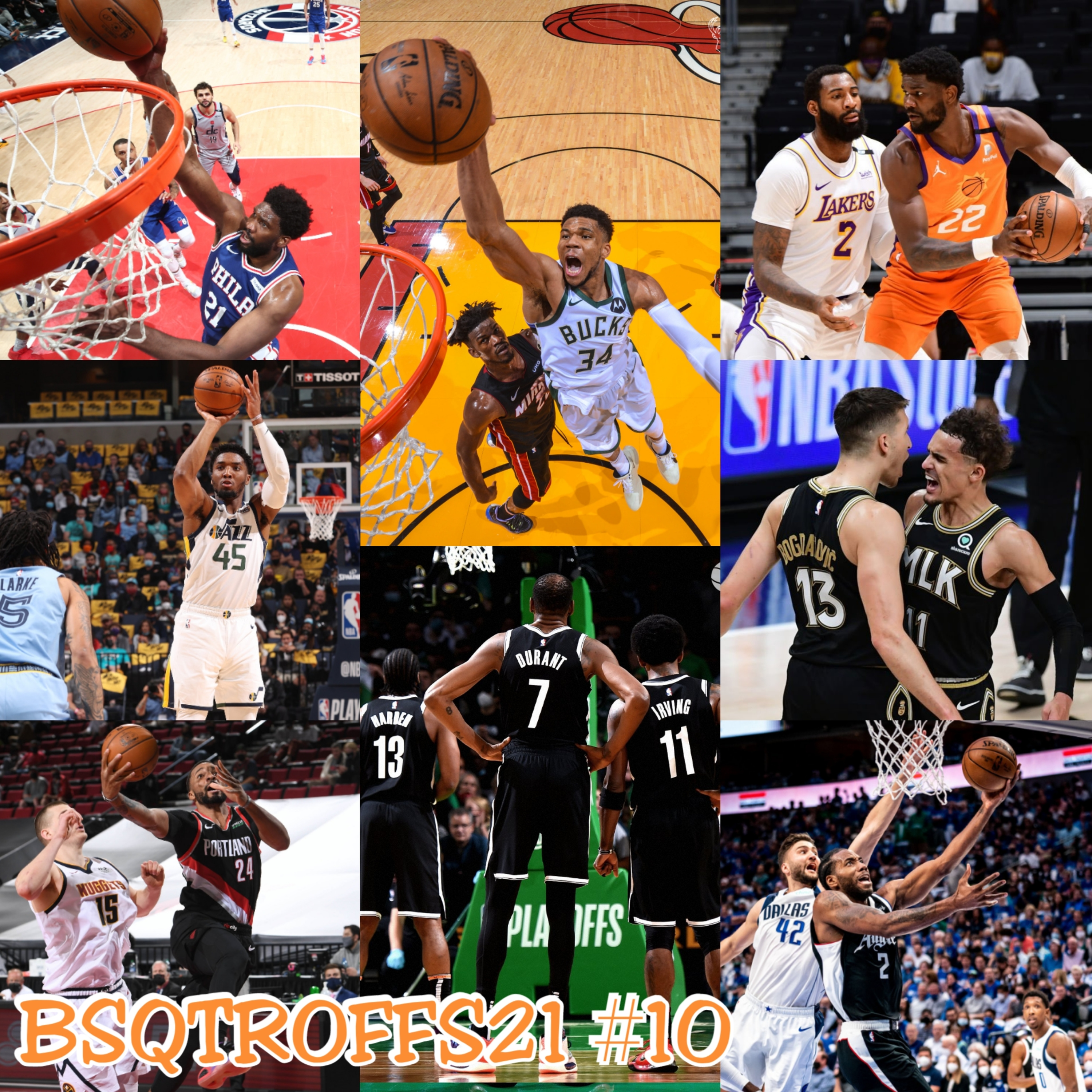 BSQTROFFS21 #10 - Big Three brilha, Bucks varre, Davis machuca e tudo sobre o final de semana episode artwork