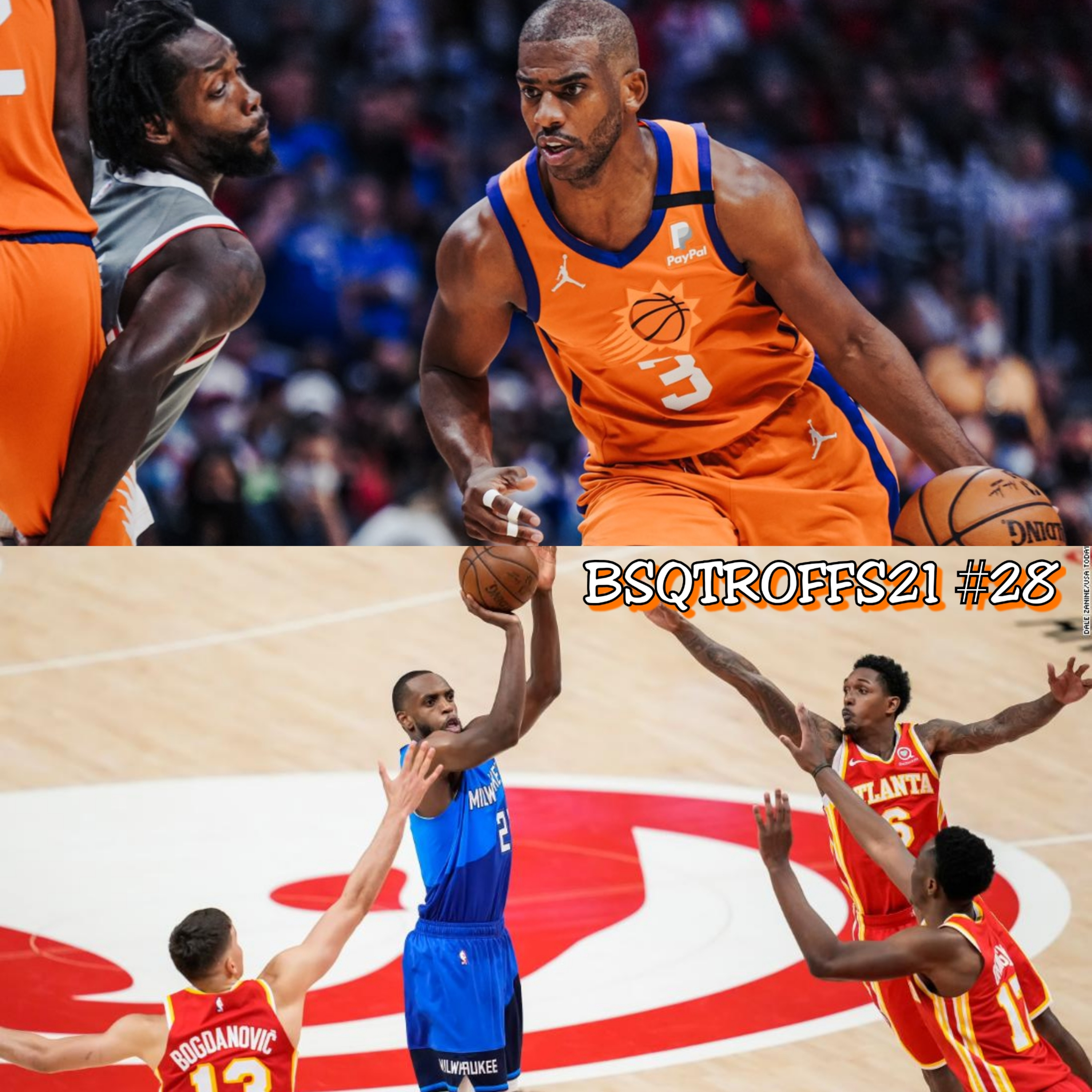 BSQTROFFS21 #29 - Suns perto das Finais da NBA e Bucks vira diante do Hawks episode artwork
