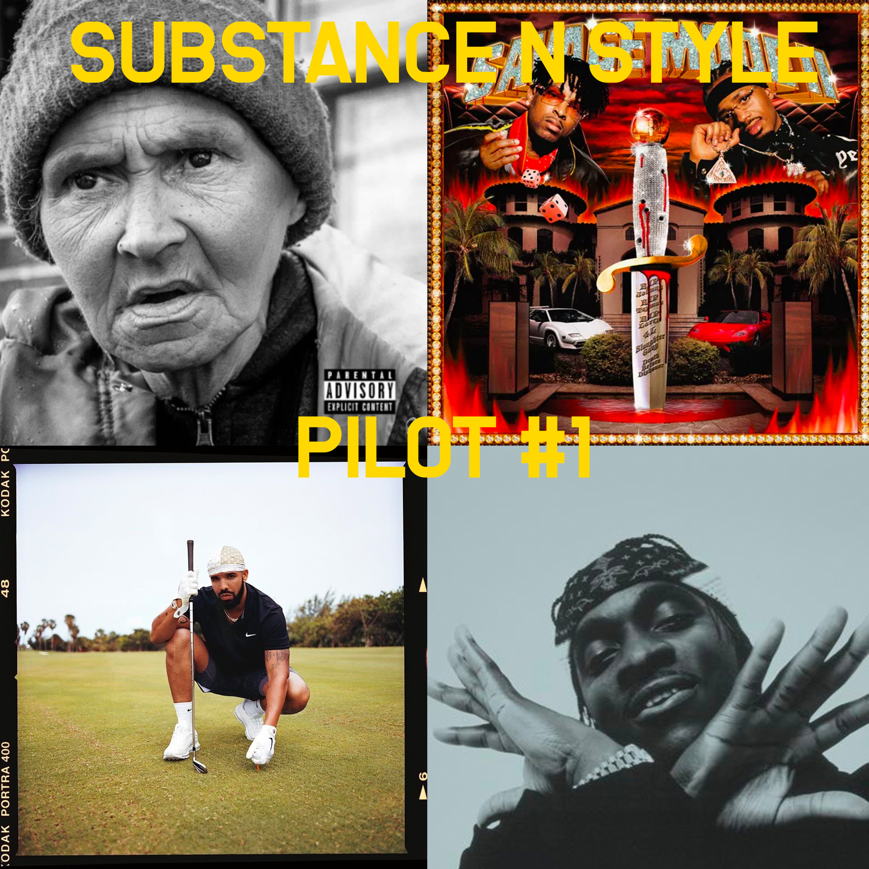 Substance N Style - Pilot #1 - Drake vs Pusha T, Collab Tapes episode artwork