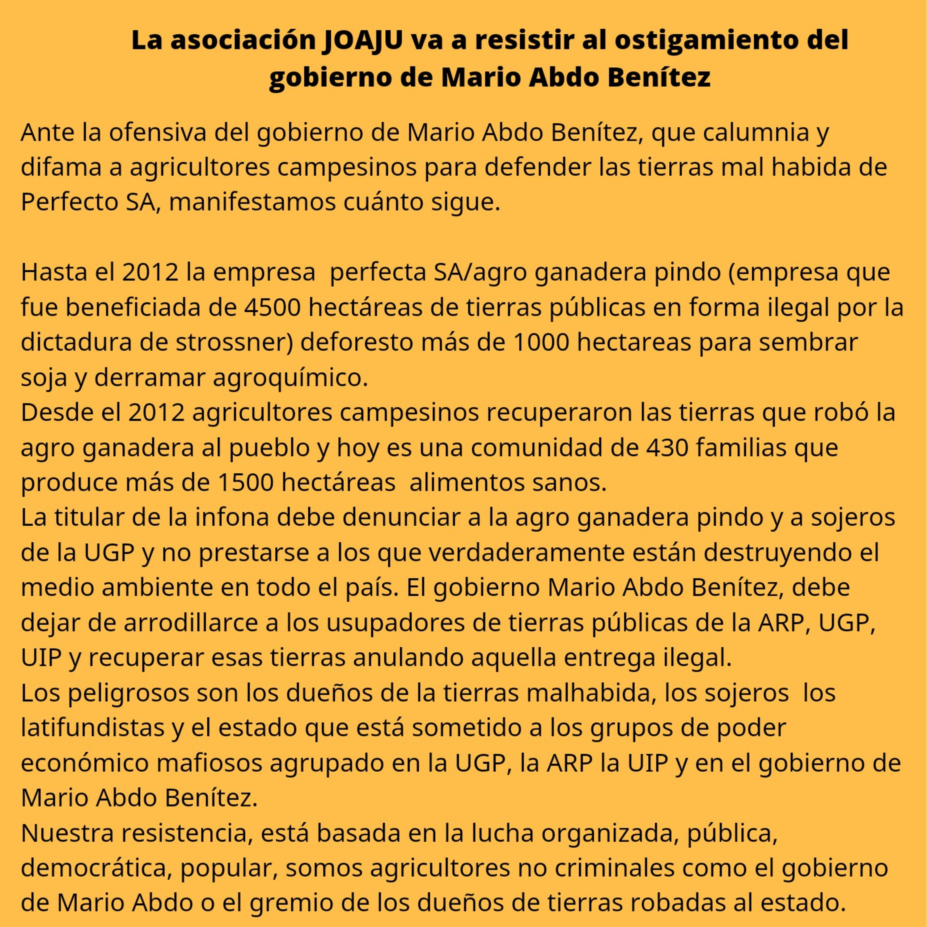 El Momento Político
