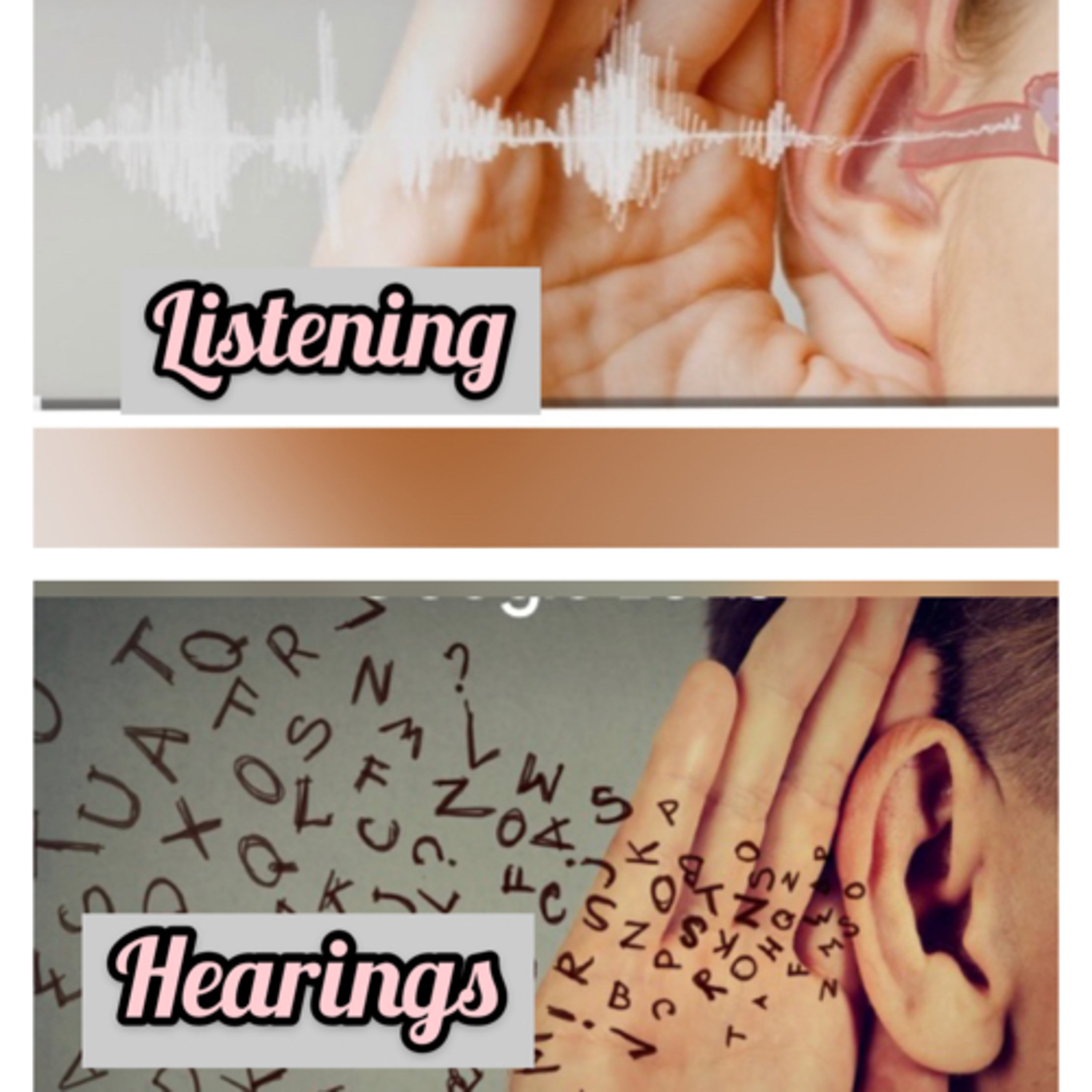 Hearing and listening  episode artwork