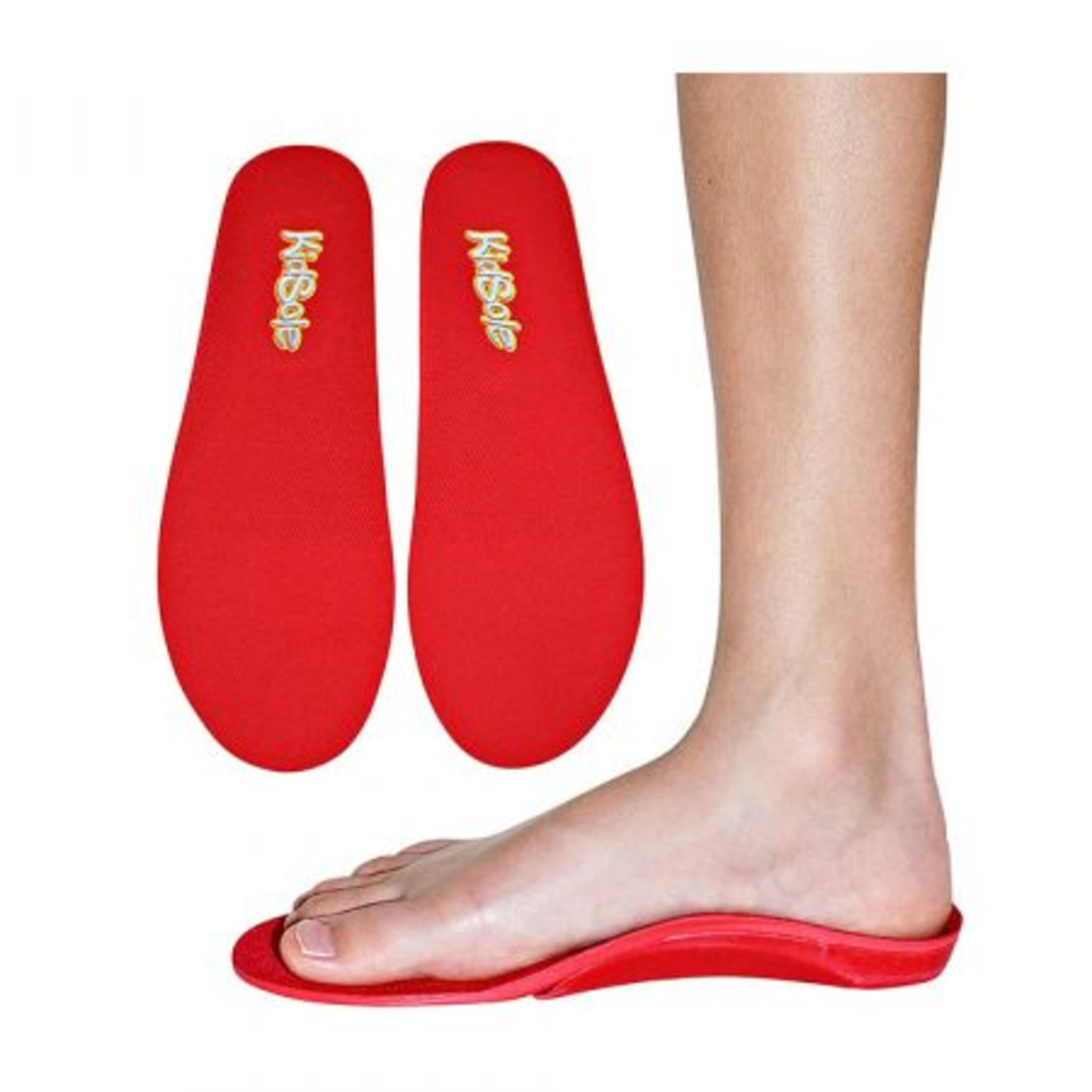 Lightweight and Soft Red Rocket Sports Orthotic by KidSole