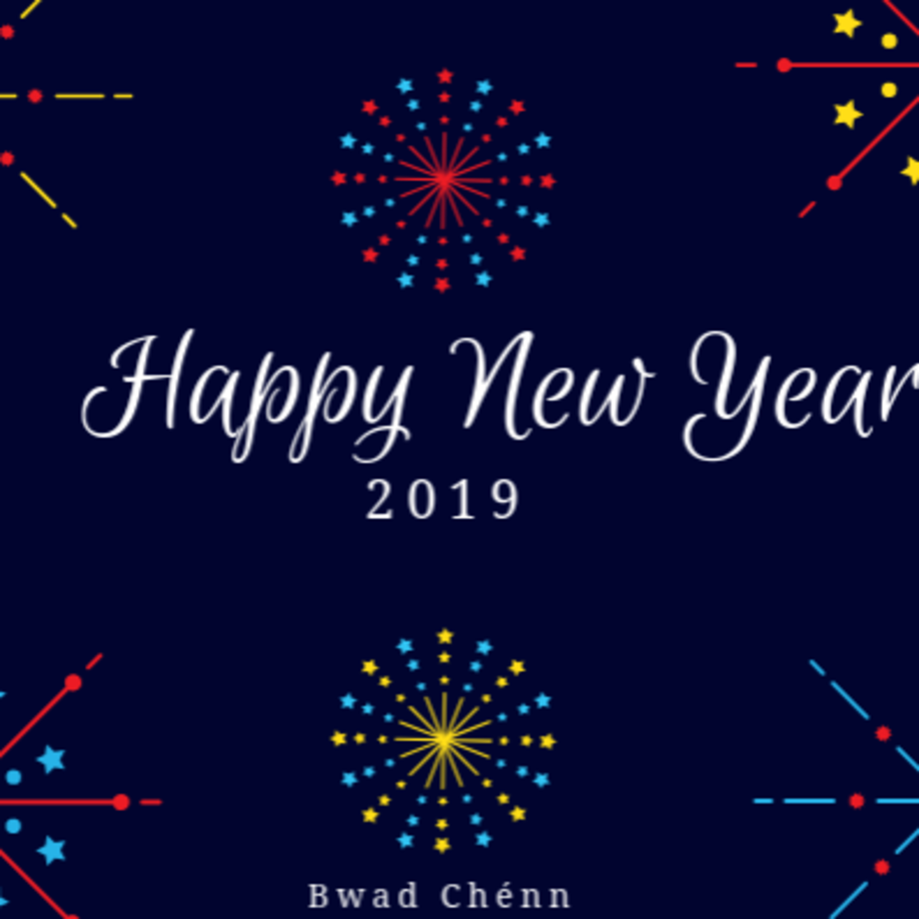 Happy New Year 2019 episode artwork